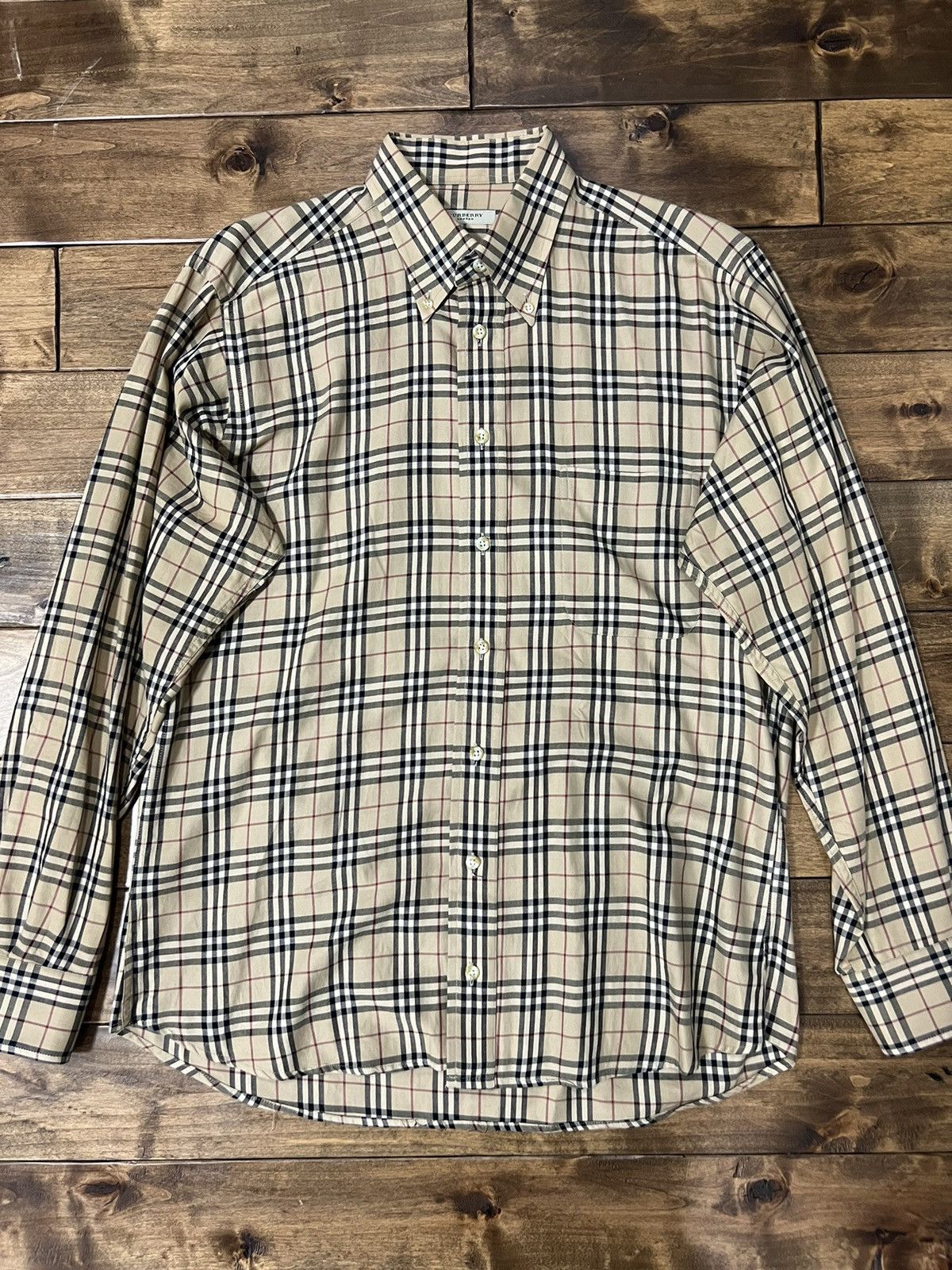 Burberry Famous Burberry Shirt Size US M / EU 48-50 / 2 - 1 Thumbnail