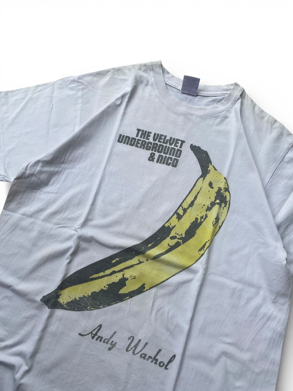 Band Tees Vintage The Velvet Underground & Nico Andy Warhol Banana Tee Size US M / EU 48-50 / 2 - 6 Thumbnail