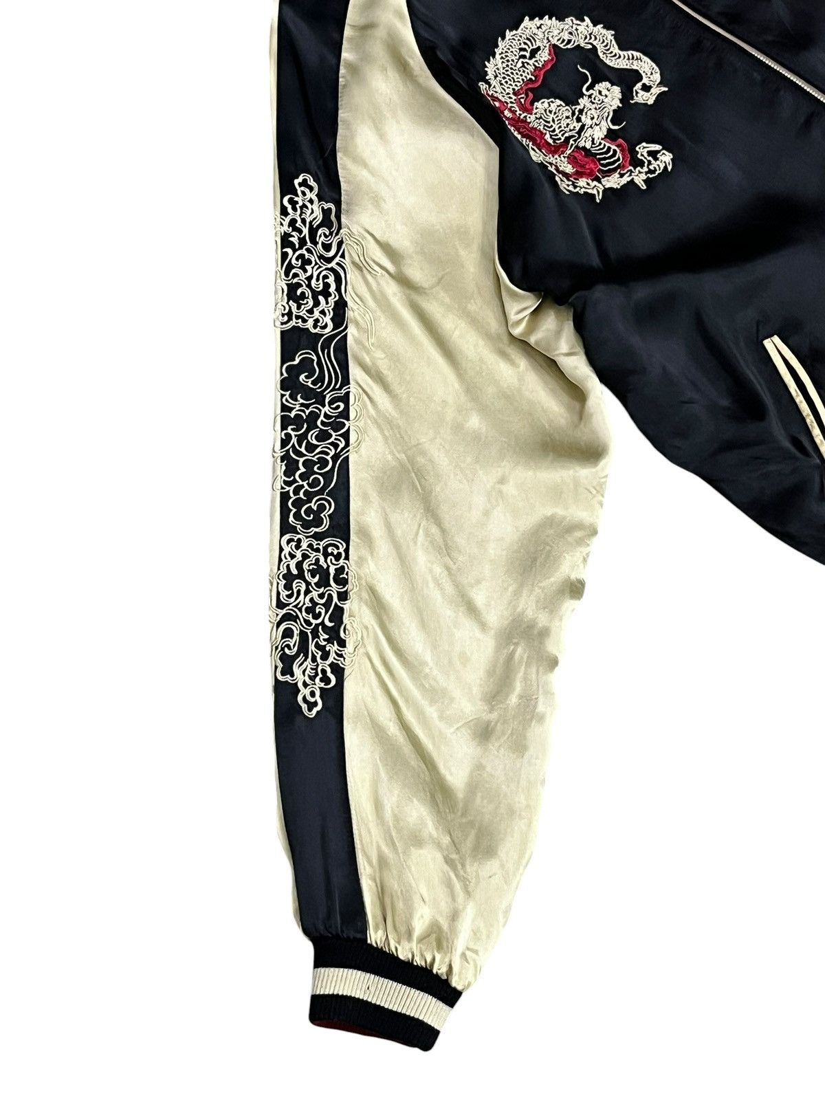 Addict Clothes Japan Vintage Reversible Dragon Sukajan Souvenir Jacket Japan Size US L / EU 52-54 / 3 - 15 Thumbnail