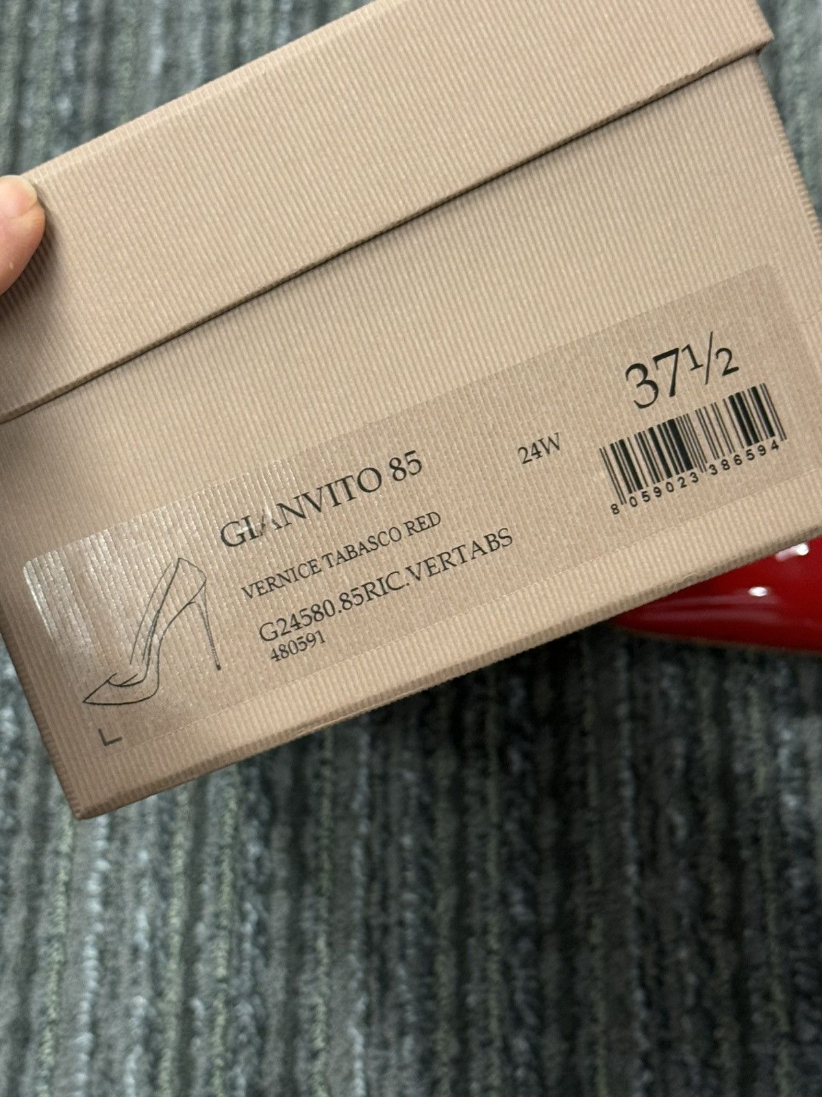 Saint Laurent Paris Gianvito Rossi Size US 7.5 / IT 37.5 - 3 Thumbnail