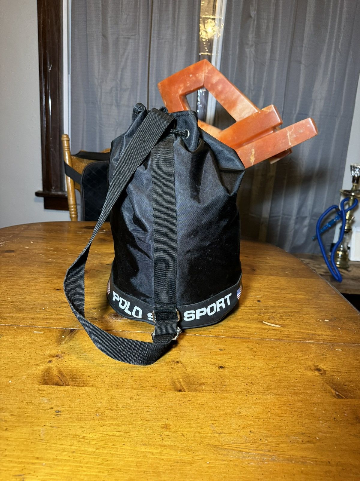 Polo Ralph Lauren × Vintage Vtg POLO SPORT RALPH LAUREN Duffle Bucket Bag Size ONE SIZE - 5 Thumbnail