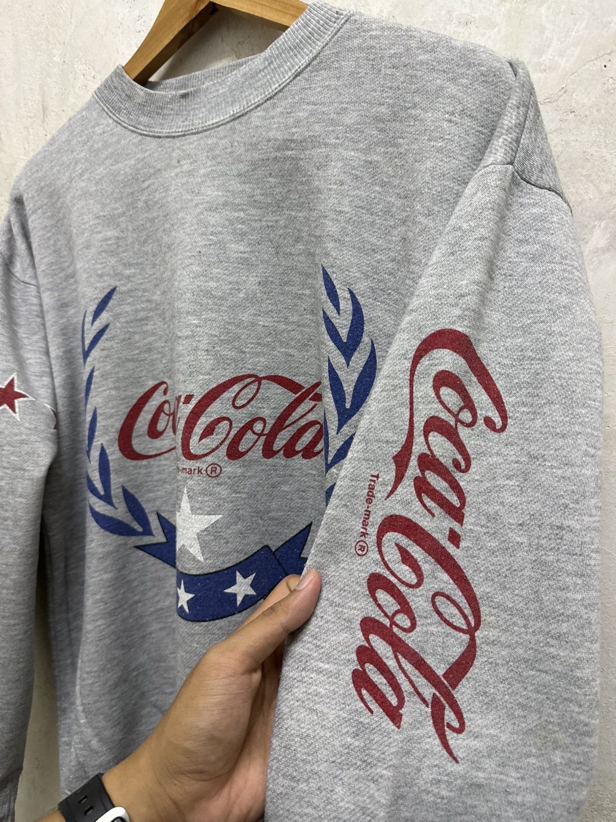 Coca Cola Vintage Coca Cola Embroidery Spellout Crewneck Sweatshirt Size US M / EU 48-50 / 2 - 4 Thumbnail