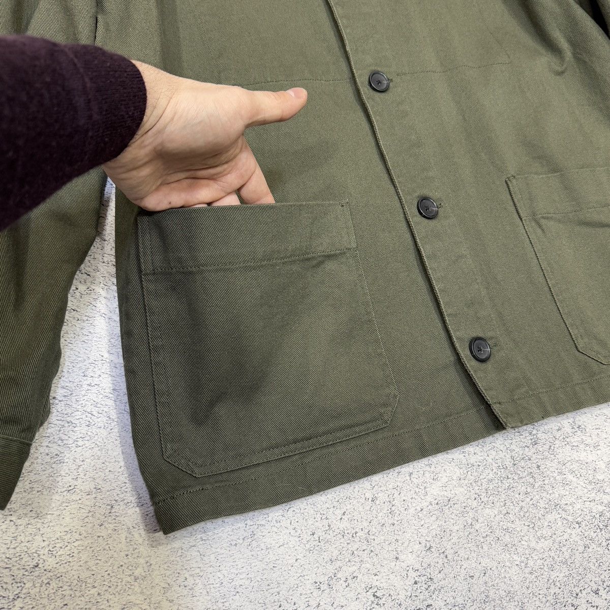 Vintage ZoeK Cotton Twill Inkas Jacket XL Olive Embroidered Size US XL / EU 56 / 4 - 4 Thumbnail