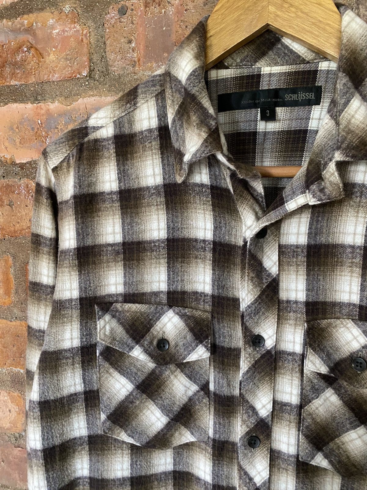Japanese Brand × Obelisk × Schlussel 🔥Shadow Flannel Size US L / EU 52-54 / 3 - 6 Thumbnail