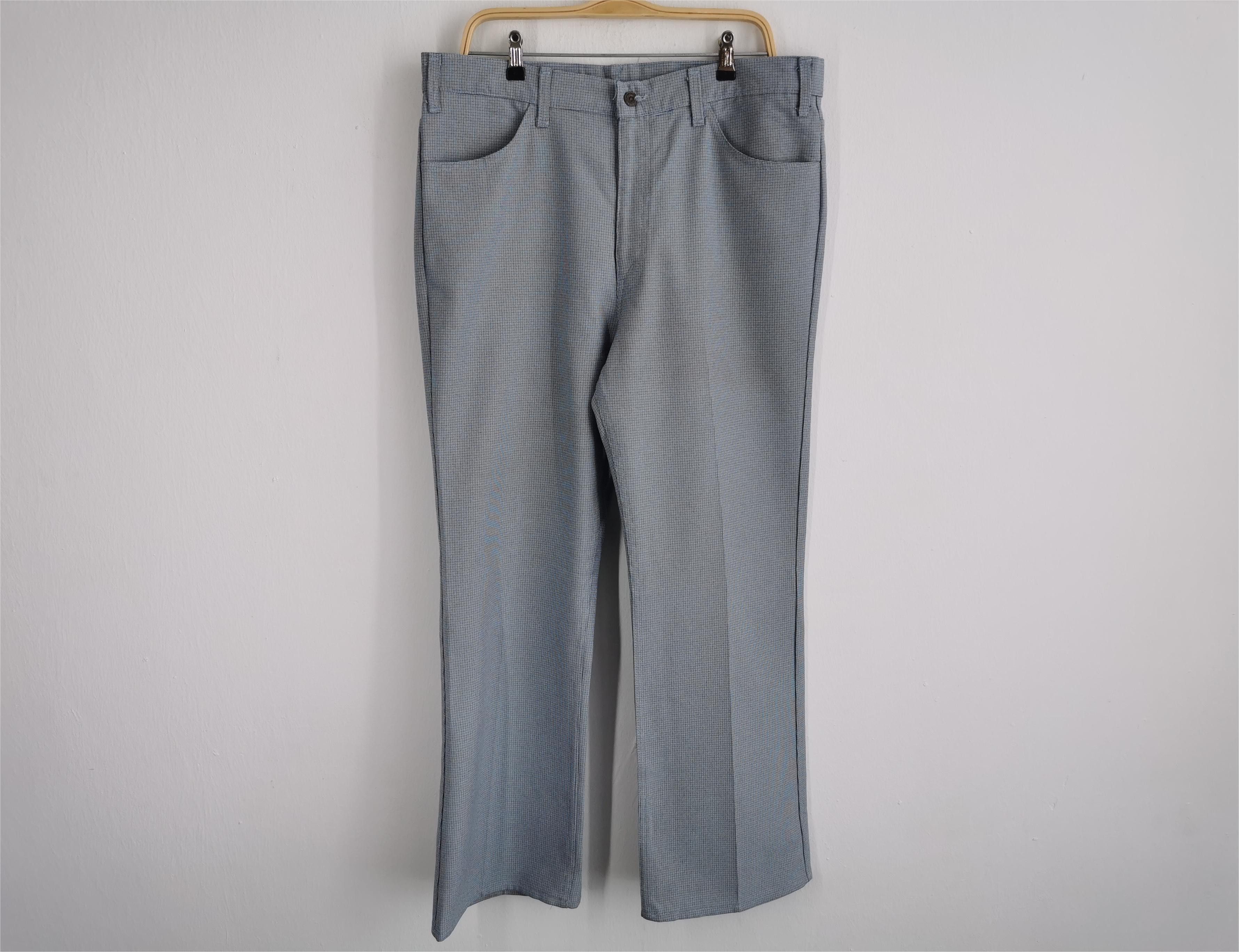 Levi's Vintage 90s Levis Sta Prest Trouser Pants Size 38/30x30 Size US 38 / EU 54 - 2 Thumbnail