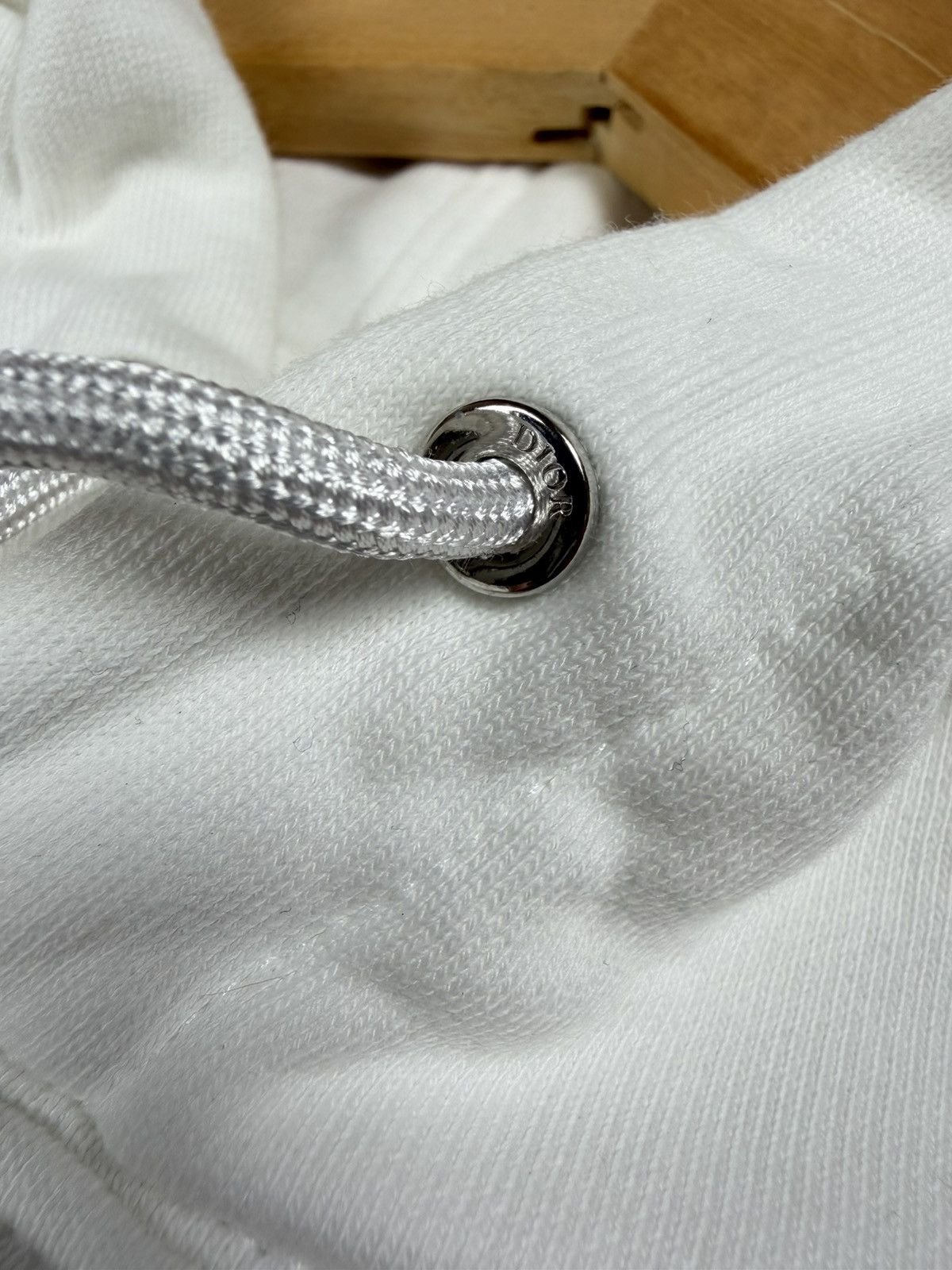 Dior Dior Atelier Hooded Sweatshirt Hoodie White Size L Size US L / EU 52-54 / 3 - 7 Thumbnail