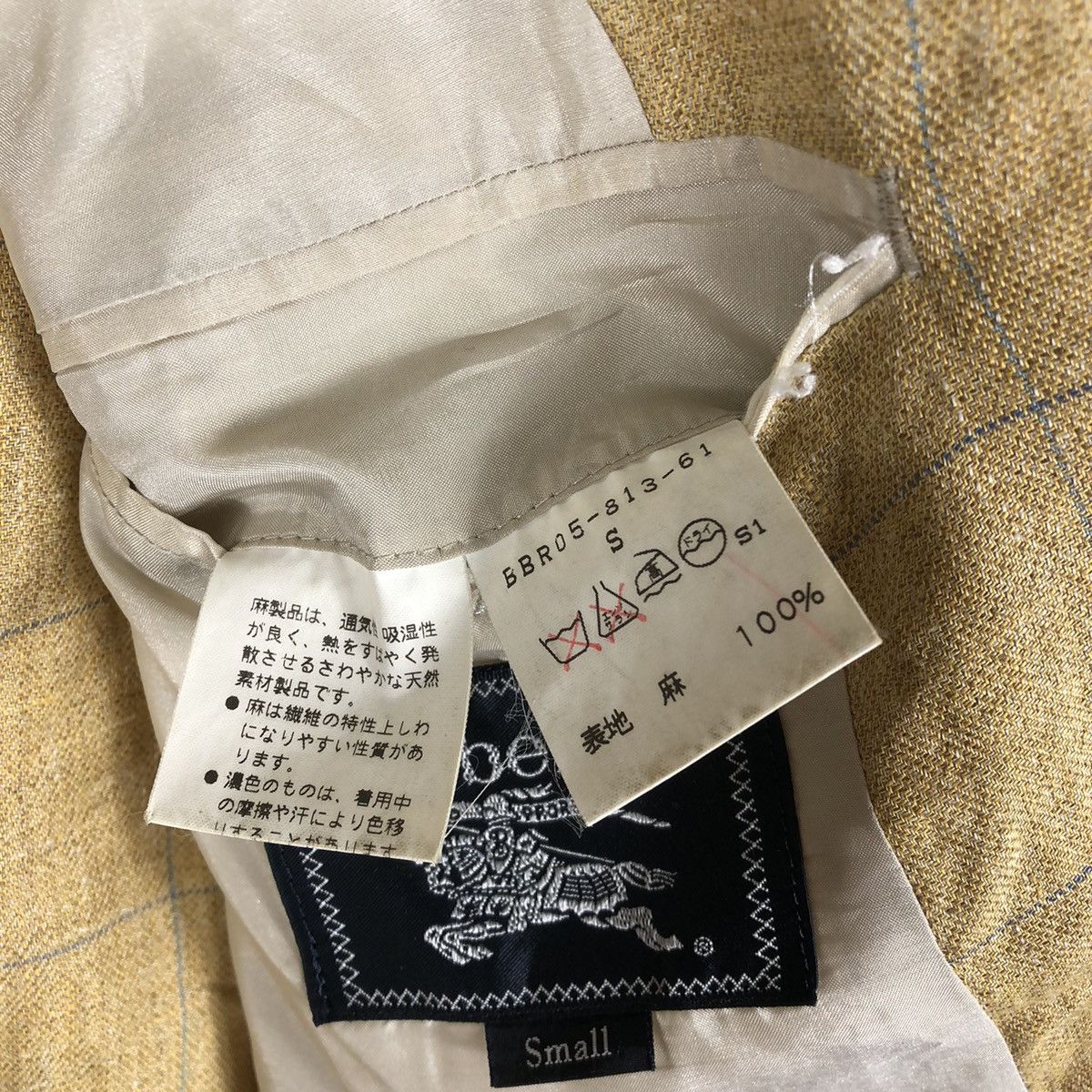 Burberry BURBERRYS Classic Checkered Blazer Jacket Size US S / EU 44-46 / 1 - 7 Thumbnail