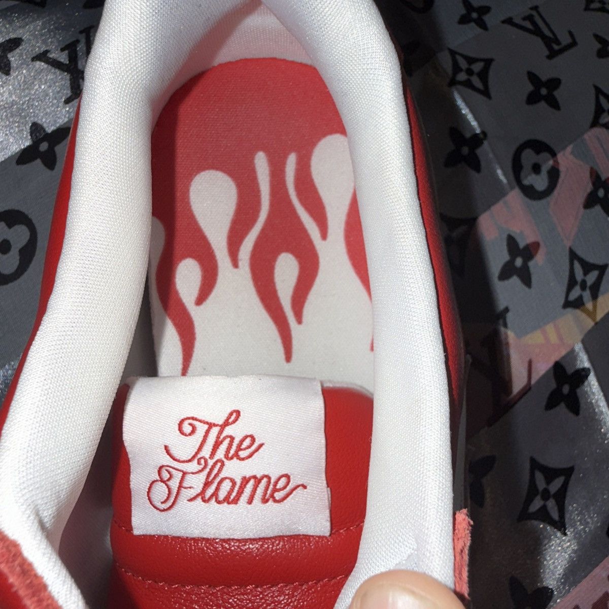 4HUNNID YG 4Hunnid The Flame Block Runner – Size 5 – Rare Like New Size US 5 / EU 37 - 13 Thumbnail