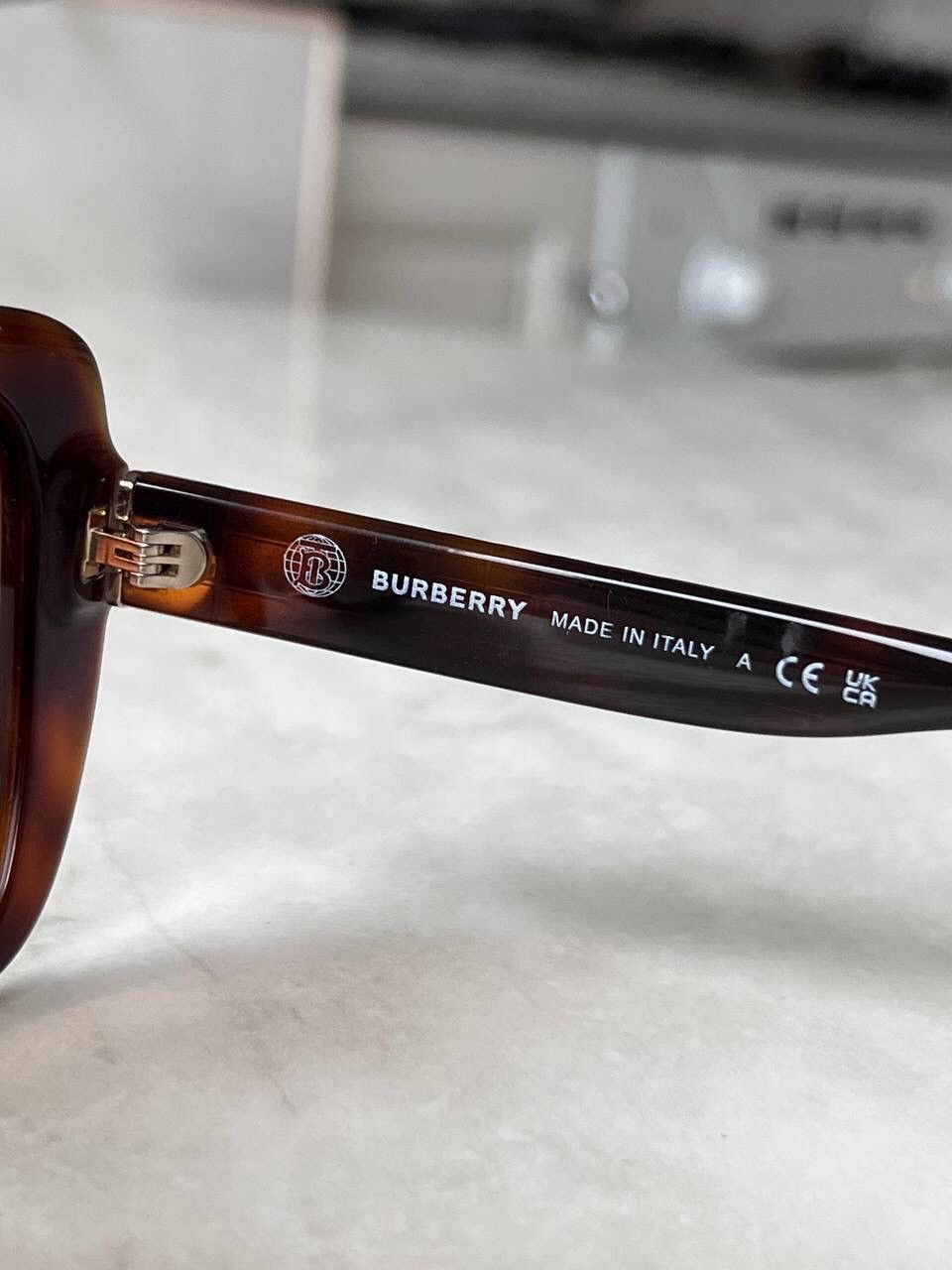 Burberry × Vintage Vintage Burberry '00s Sunglasses Eyewear Y2K Brown B 4371-F Size ONE SIZE - 6 Thumbnail