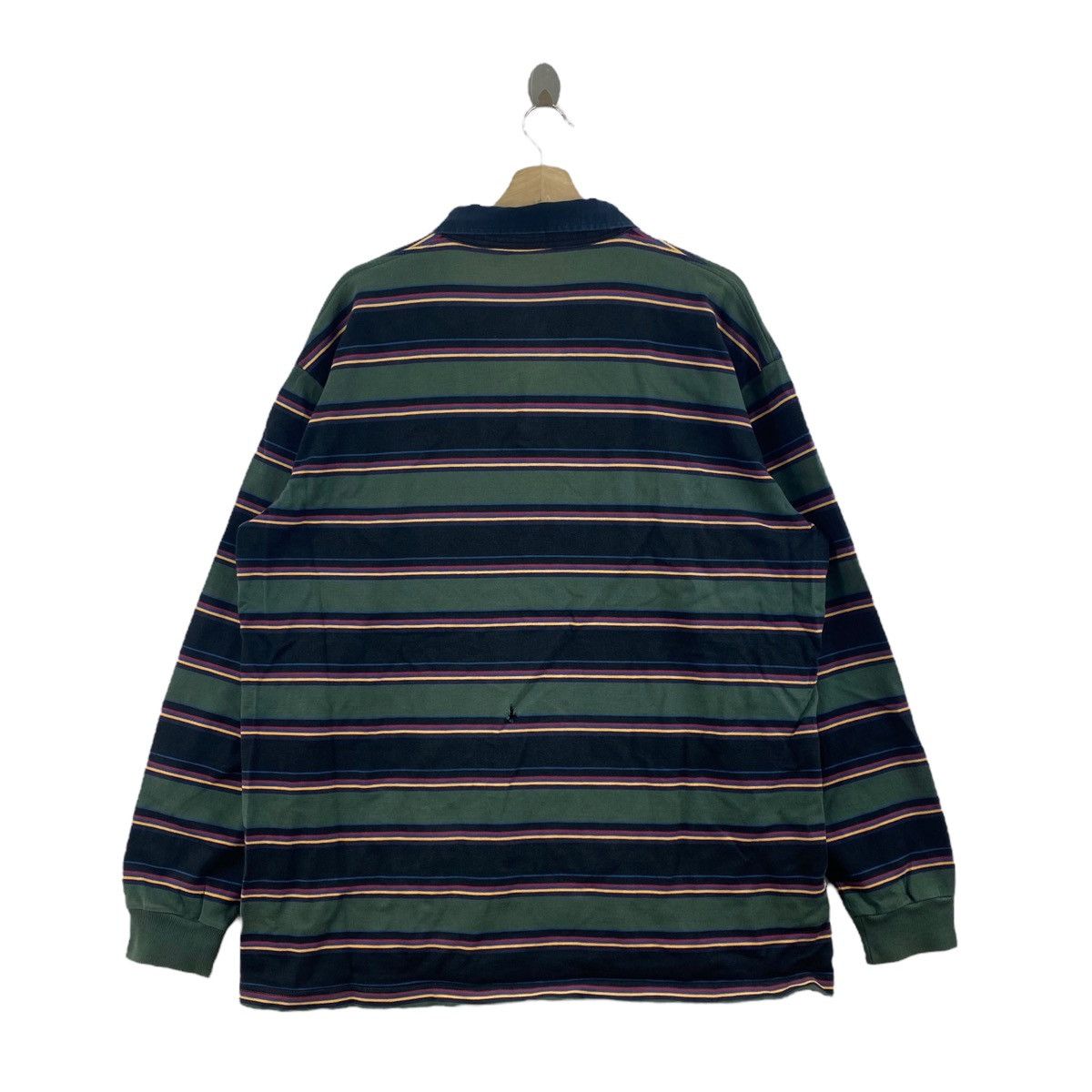 Canterbury of New Zealand CANTERBURY NEW ZEALAND Button Up Collar Multi Color Stripes Size US XXL / EU 58 / 5 - 3 Thumbnail