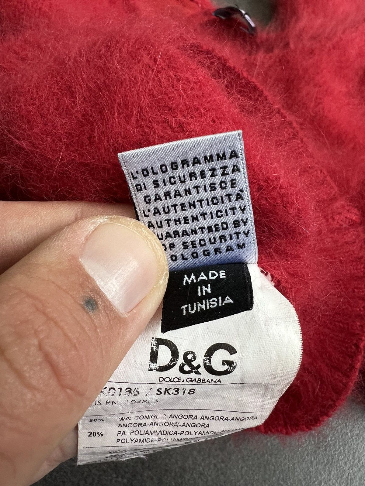 Dolce & Gabbana Vintage Dolce & Gabbana wool Cardigan angora Sweater Size S / US 4 / IT 40 - 11 Thumbnail