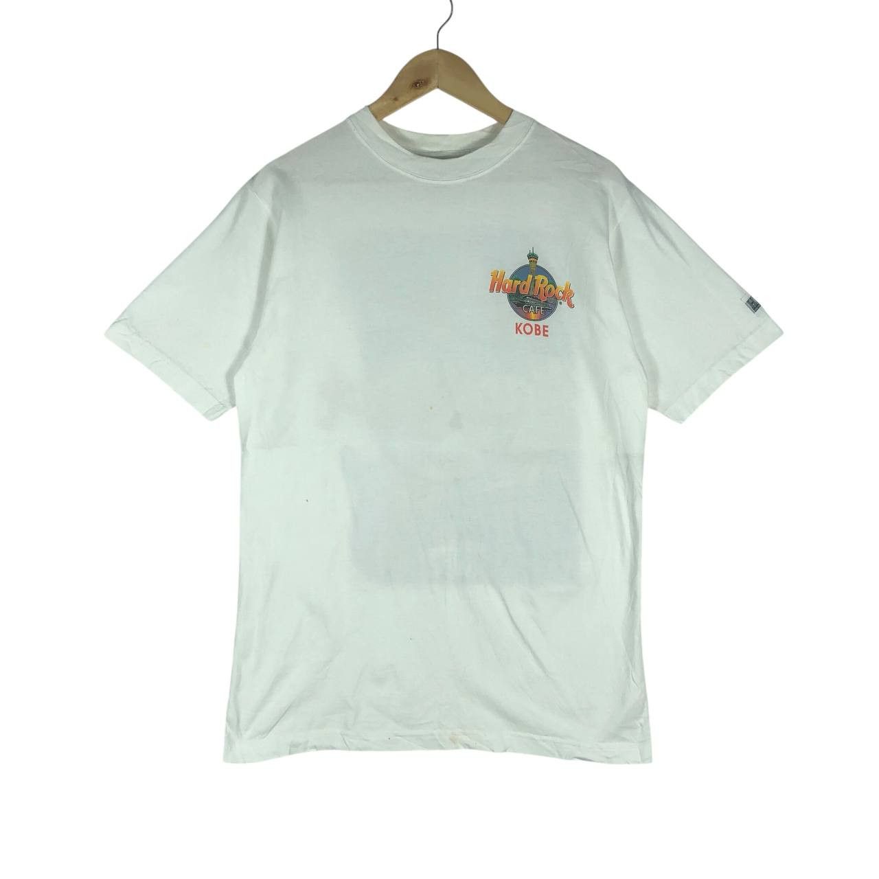 Vintage Vintage HardRock Cafe Kobe Tshirt Size US M / EU 48-50 / 2 - 1 Thumbnail