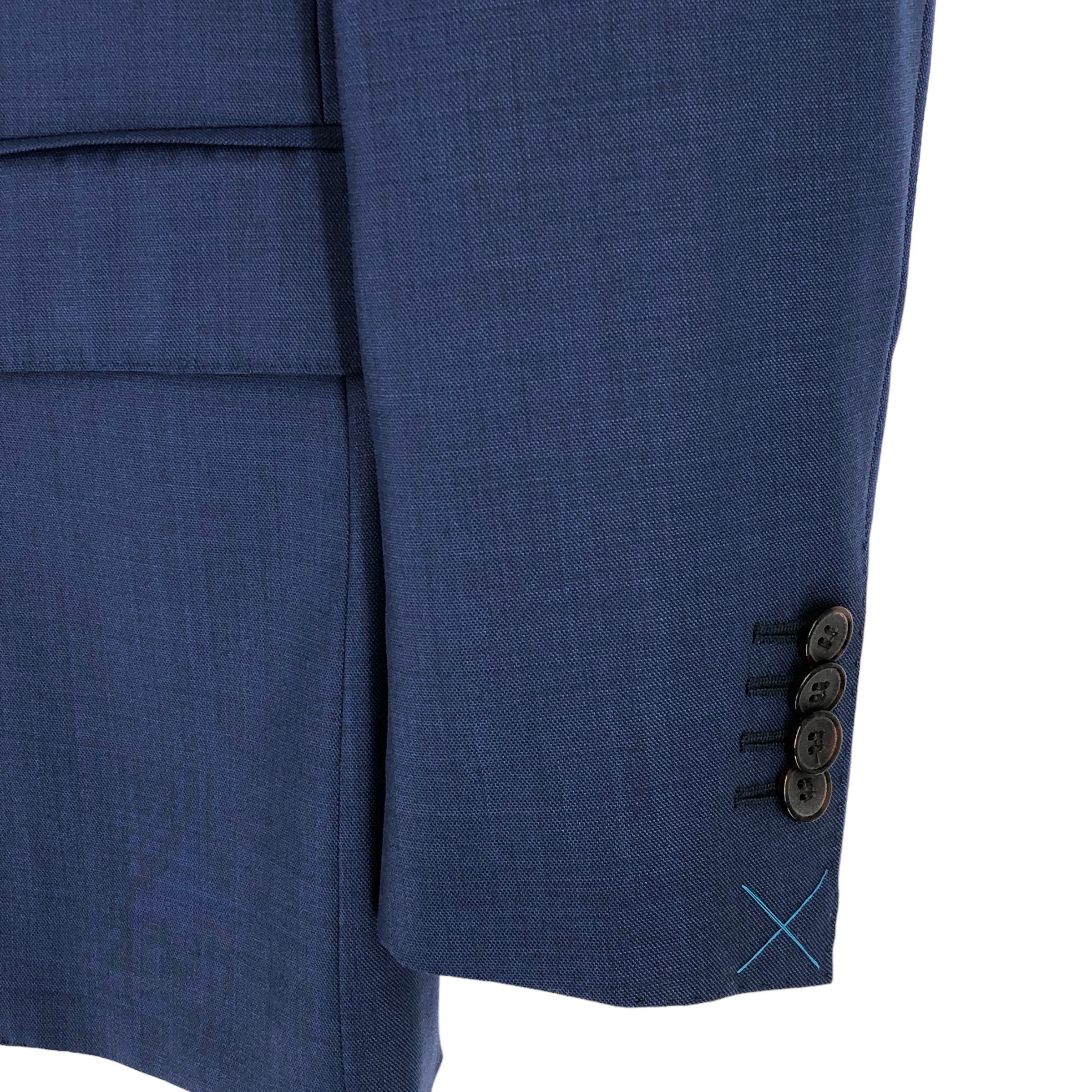 Suitsupply Napoli Single Breasted Wool Blazer Size EU:46 UK:36; US:36R Size 36R - 6 Thumbnail