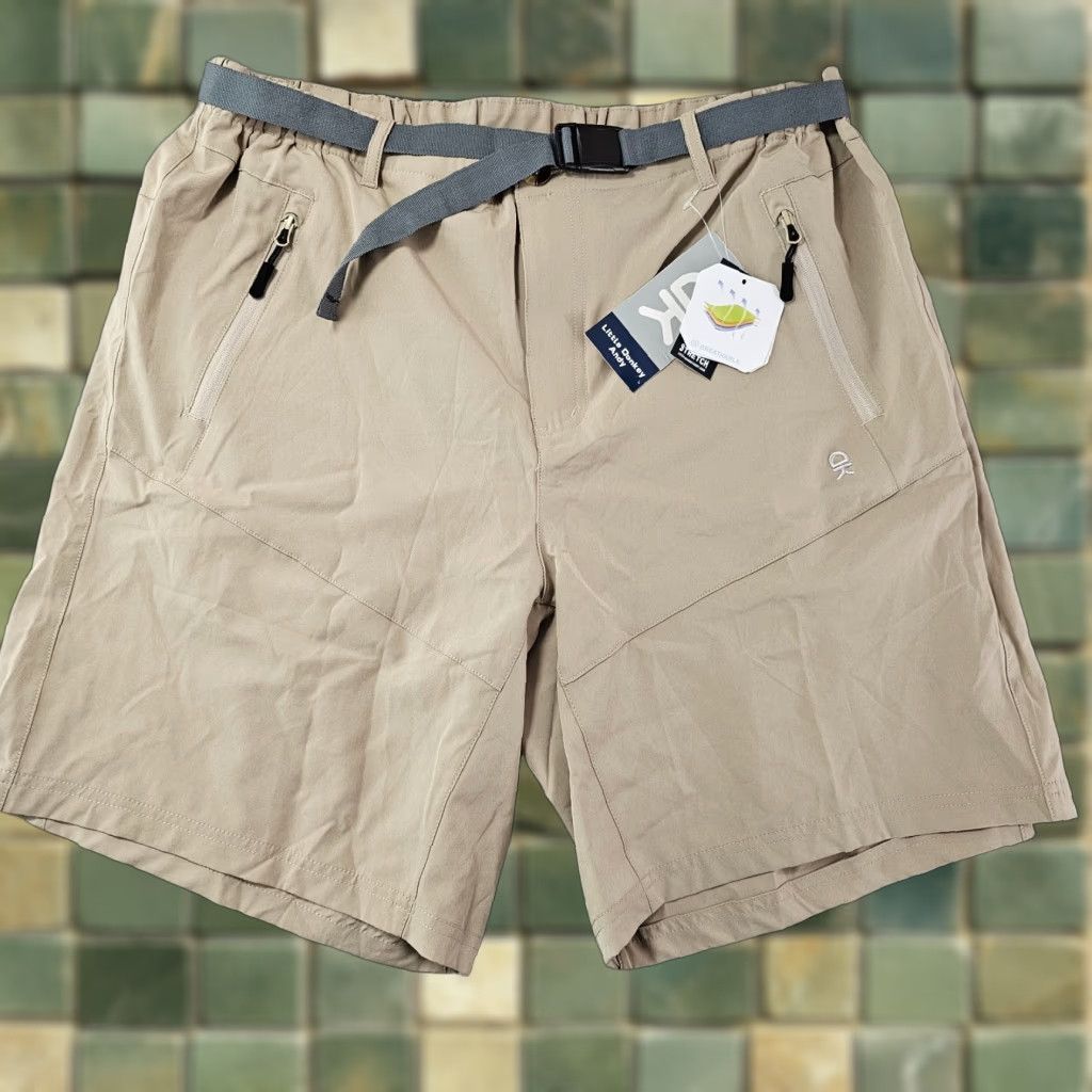 Vintage Little Donkey Andy Cargo Shorts Mens 2XL Khaki Size US 39 - 1 Thumbnail