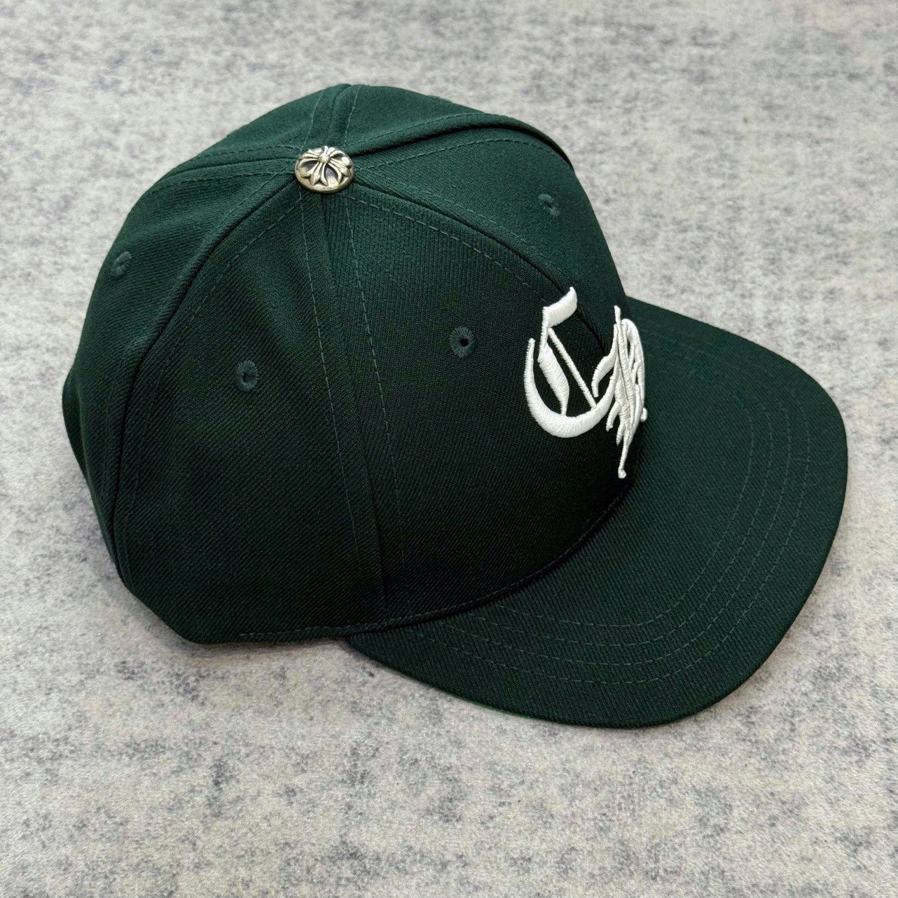 Chrome Hearts Chrome Hearts On Field Trucker Hat CH green/white Size ONE SIZE - 2 Thumbnail