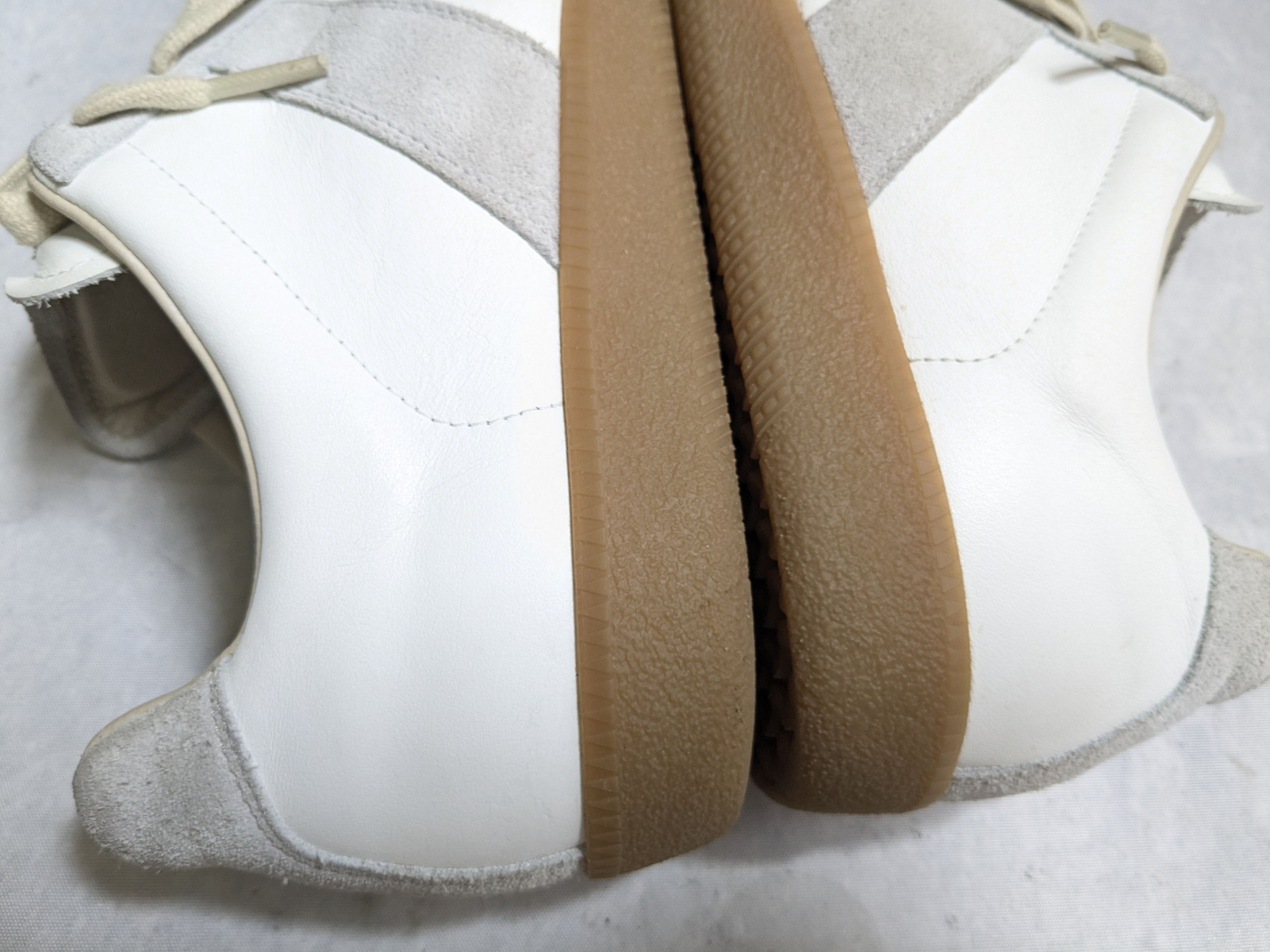 Maison Margiela Maison Margiela Replica GAT White Gray 11 44 Gum Low Size US 11 / EU 44 - 13 Thumbnail