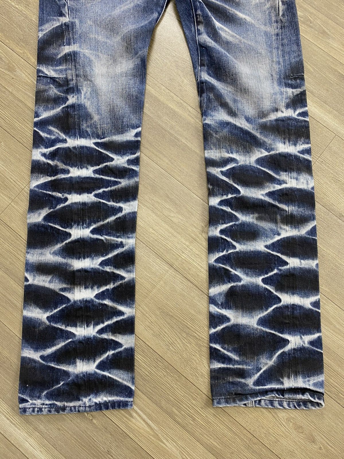 BUFFALO BOBS Buffalo Bobs Johnny Wolf Distressed Clawmark Mudmax Jeans Size US 32 / EU 48 - 10 Thumbnail