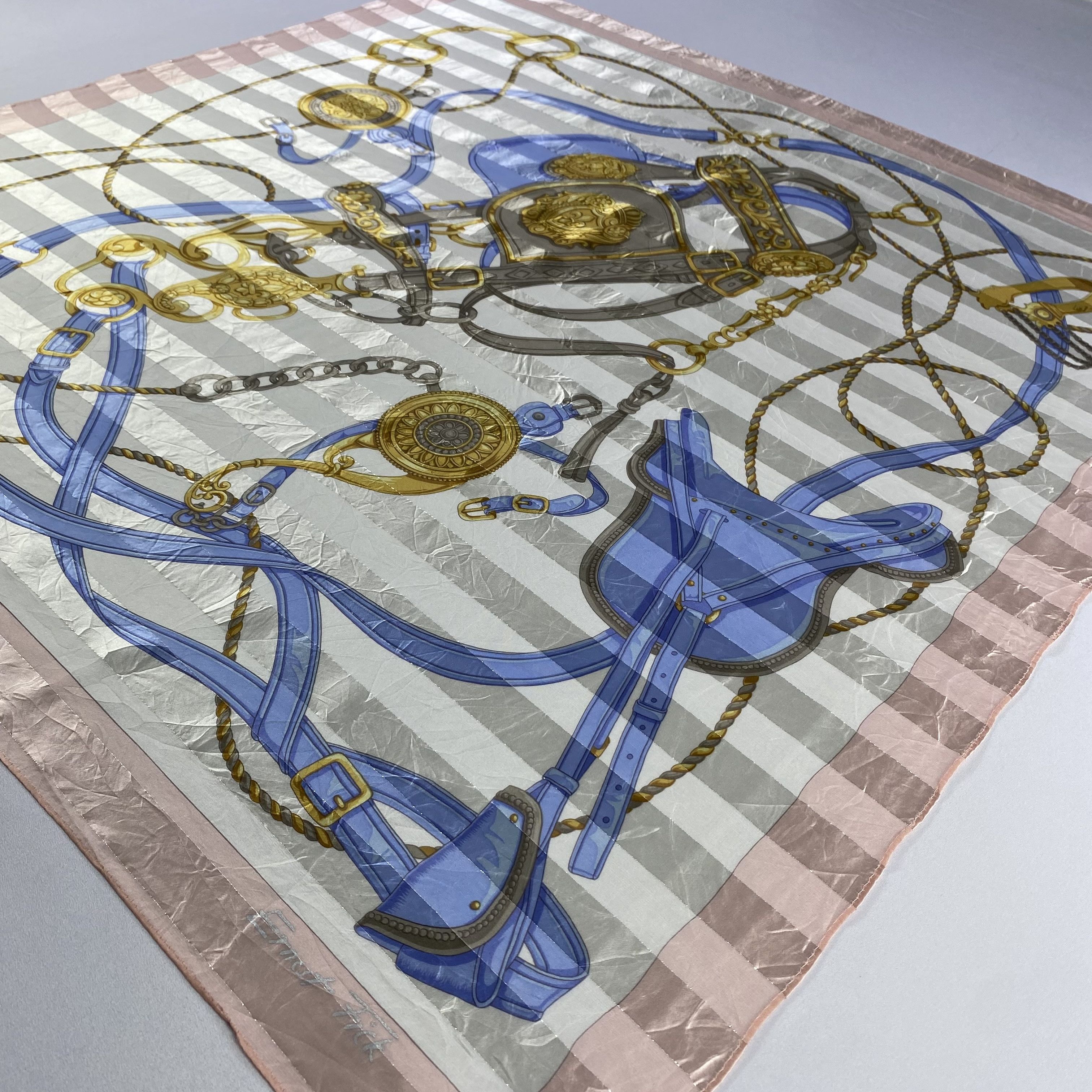 Japanese Brand × Vintage Vintage Ernot Fick Silk Scarf SS040 Size ONE SIZE - 3 Thumbnail