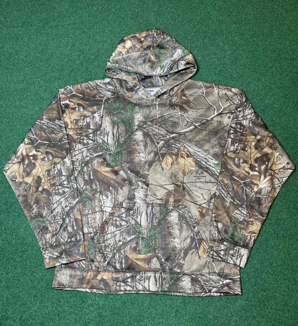 Realtree Y2K Realtree Camp Baggy Hip Hop Pullover Hoodie Sweatshirt Size US L / EU 52-54 / 3 - 1 Thumbnail