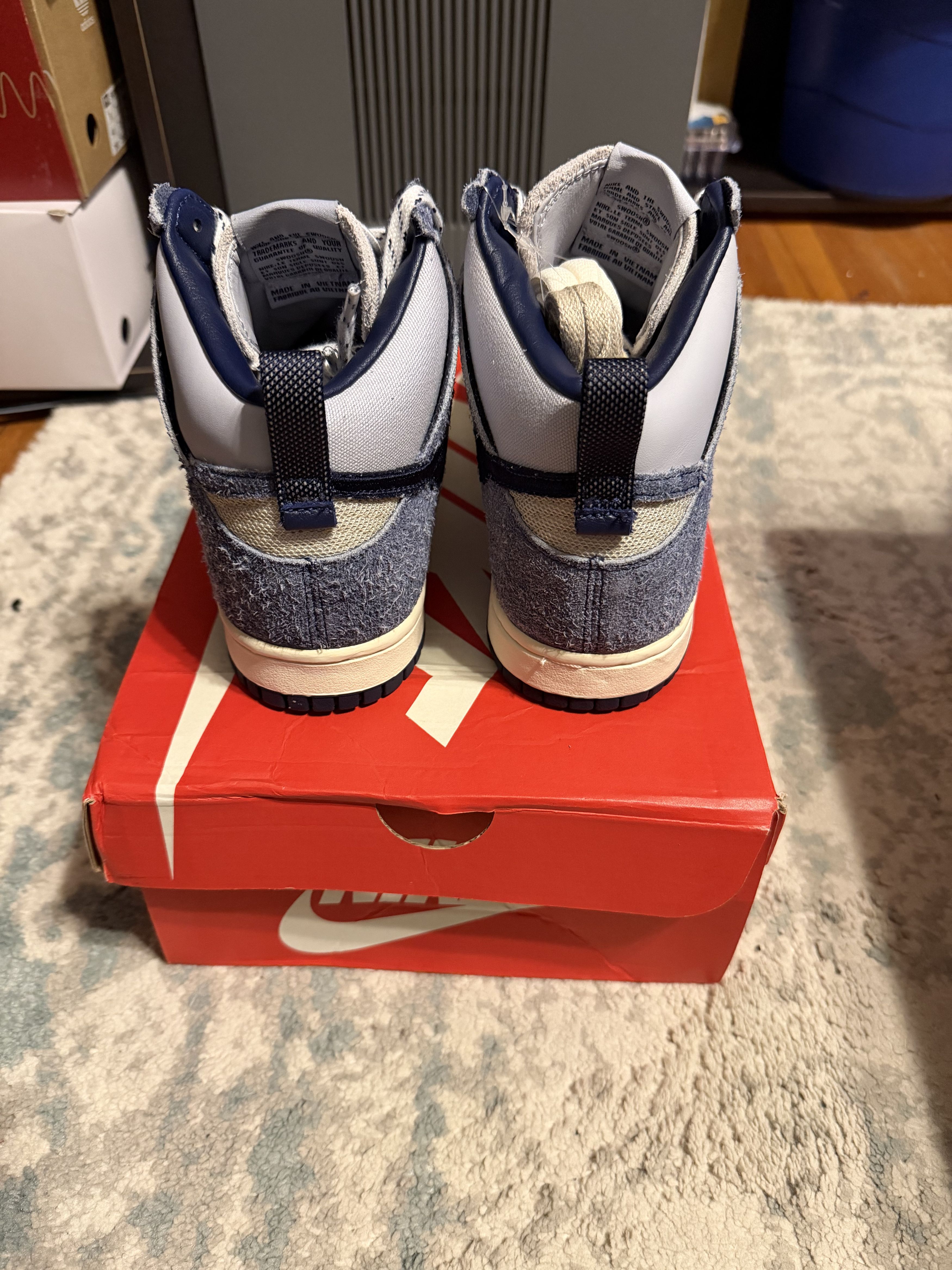 Nike Nike Dunk High Midnight Navy x Notre Size US 8 / EU 41 - 3 Thumbnail