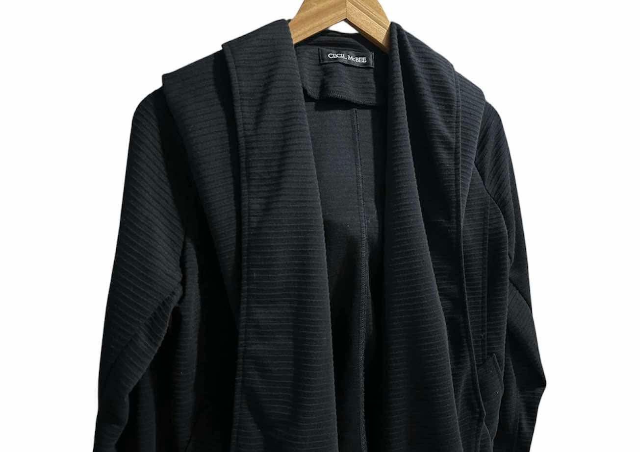 Japanese Brand × KMRii × Yasuyuki Ishii 🔥Rare Cecil Mcbee Drape Cardigan Jacket Hooded Asymmetric Size US M / EU 48-50 / 2 - 2 Thumbnail