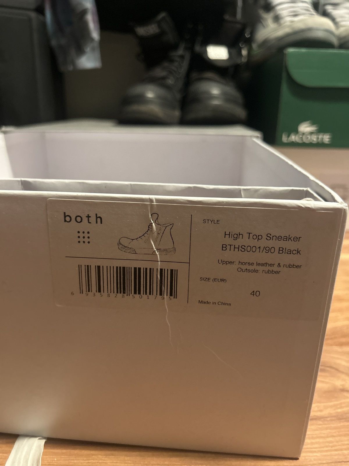 both Paris Both leather/rubber high top Size US 7 / EU 40 - 7 Thumbnail