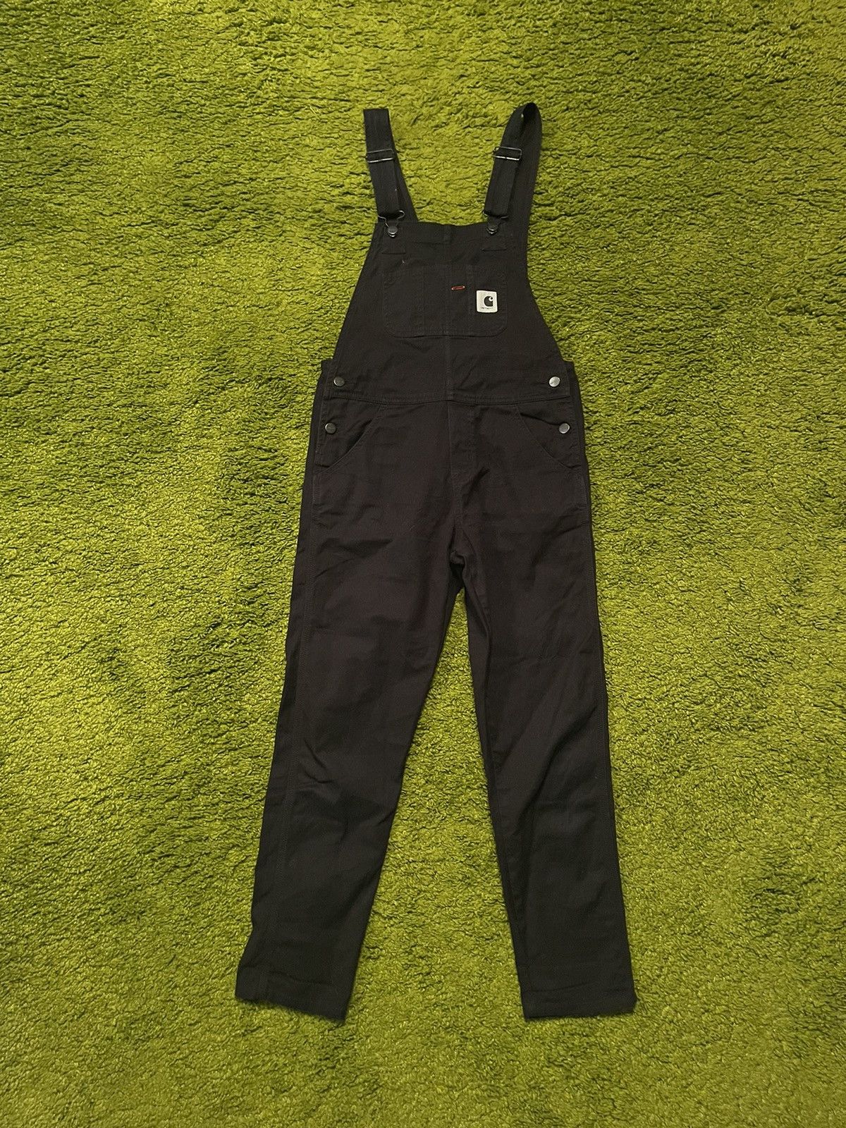 Carhartt × Carhartt Wip × Designer Carhartt WIP workcore style denim jumpsuit overall Size 25" / US 0 / IT 36 - 1 Thumbnail