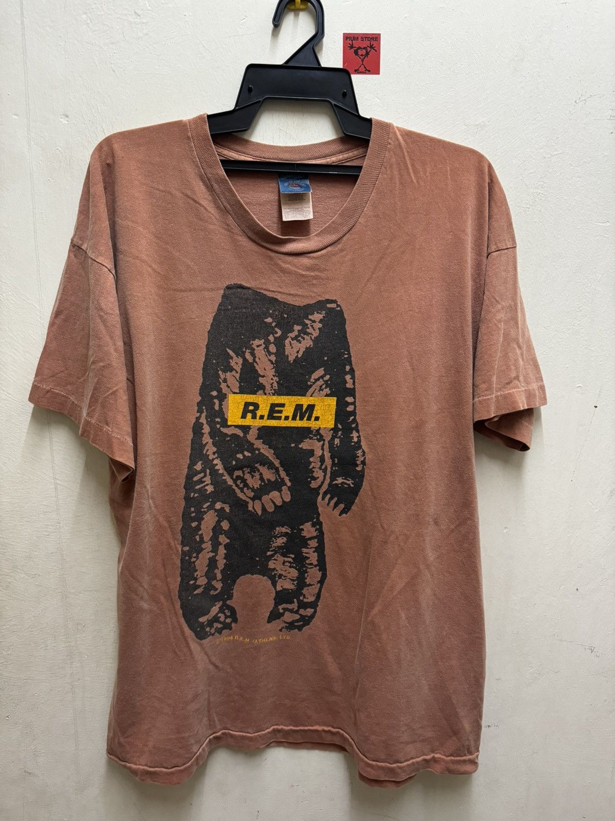 Band Tees × Vintage Vintage R.E.M Size US XL / EU 56 / 4 - 1 Thumbnail