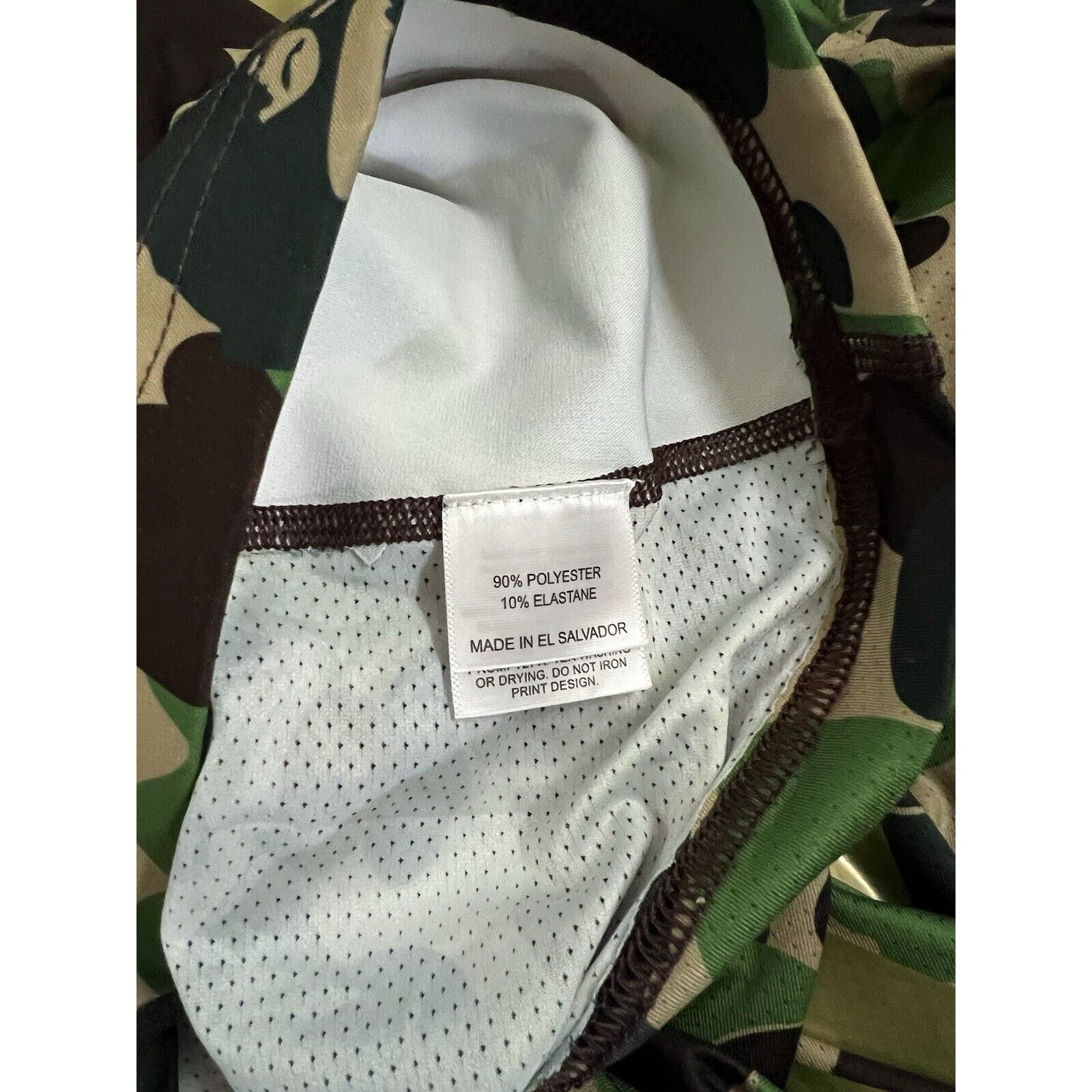 Bape BAPE x Adidas Camo Shark Jersey Super Bowl 7x7 Player Issue Size US M / EU 48-50 / 2 - 5 Thumbnail