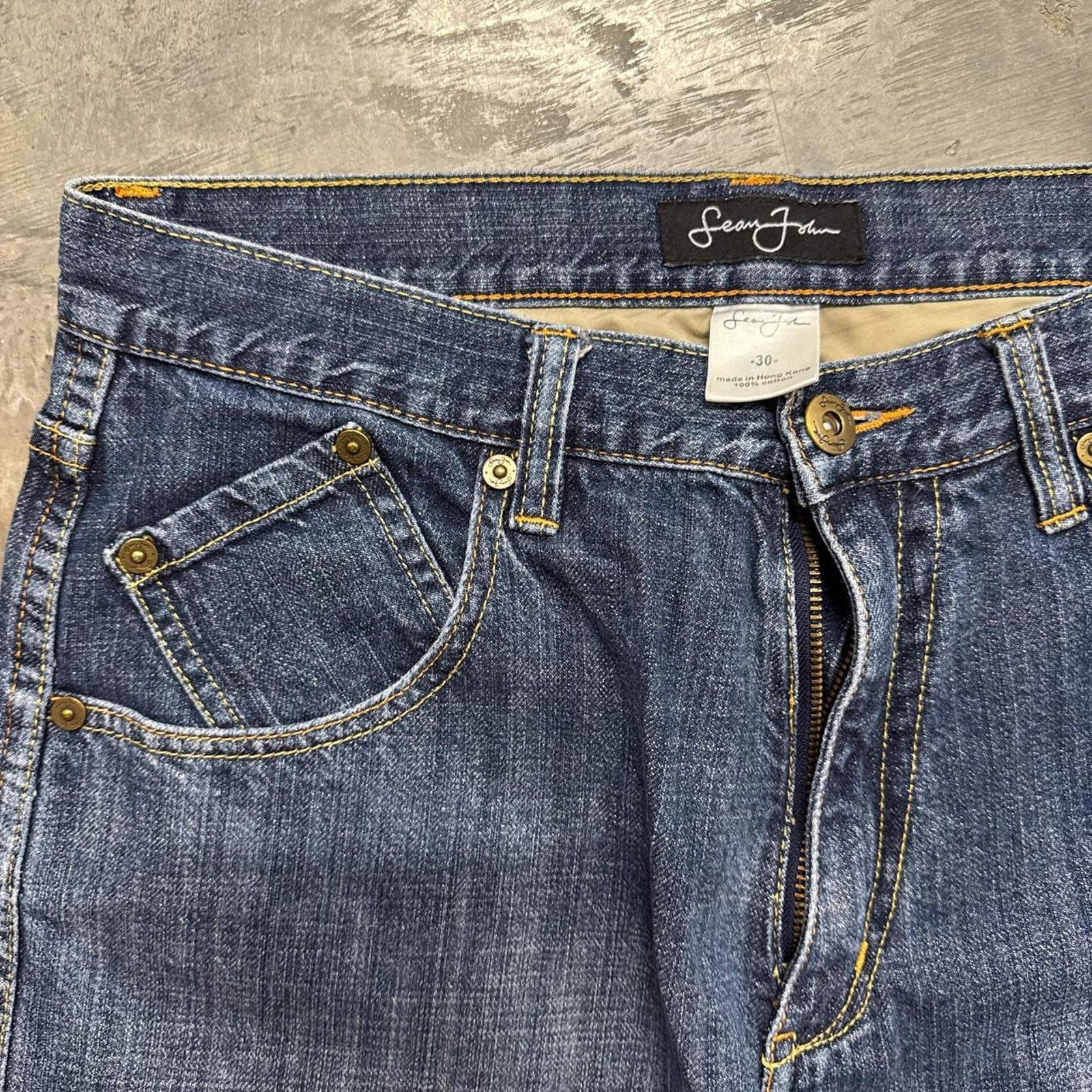 Sean John × Vintage Vintage Y2K Sean John Skater Grunge Baggy Jeans Size US 30 / EU 46 - 6 Thumbnail