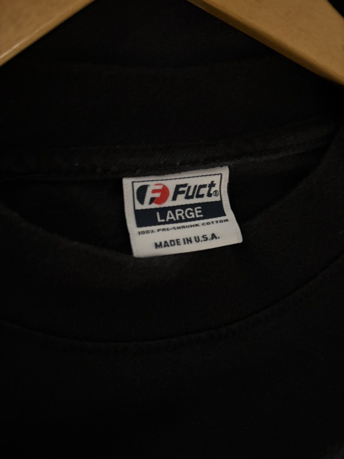 FUCT FUCT Money Is Never Enough Tee Black Size US L / EU 52-54 / 3 - 3 Thumbnail