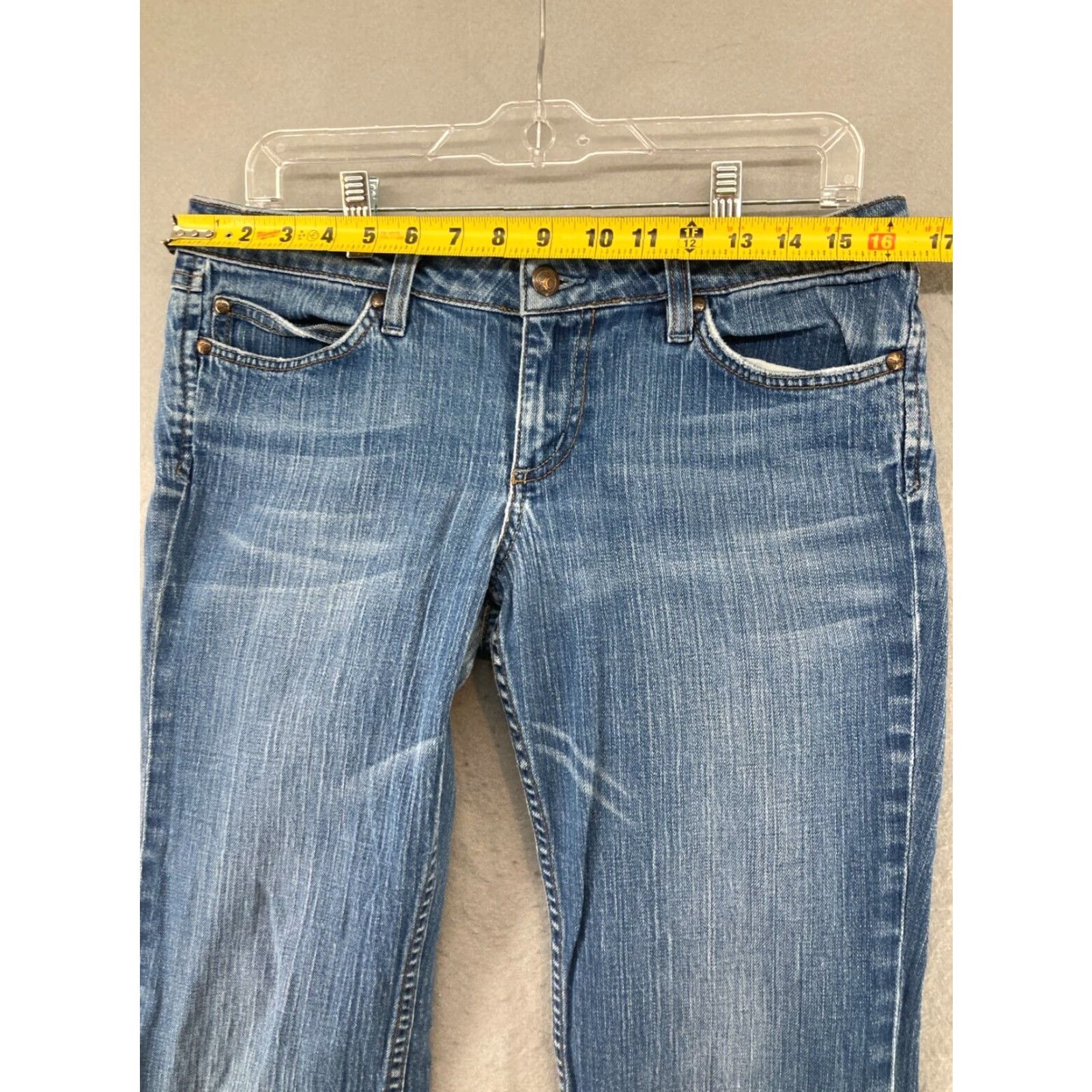 Juicy Couture Juicy Couture Jeans Women's Blue Flare Stretch 30 Regular Denim USA Made Flared 90s Theme Womens Size 30" / US 8 / IT 44 - 2 Thumbnail