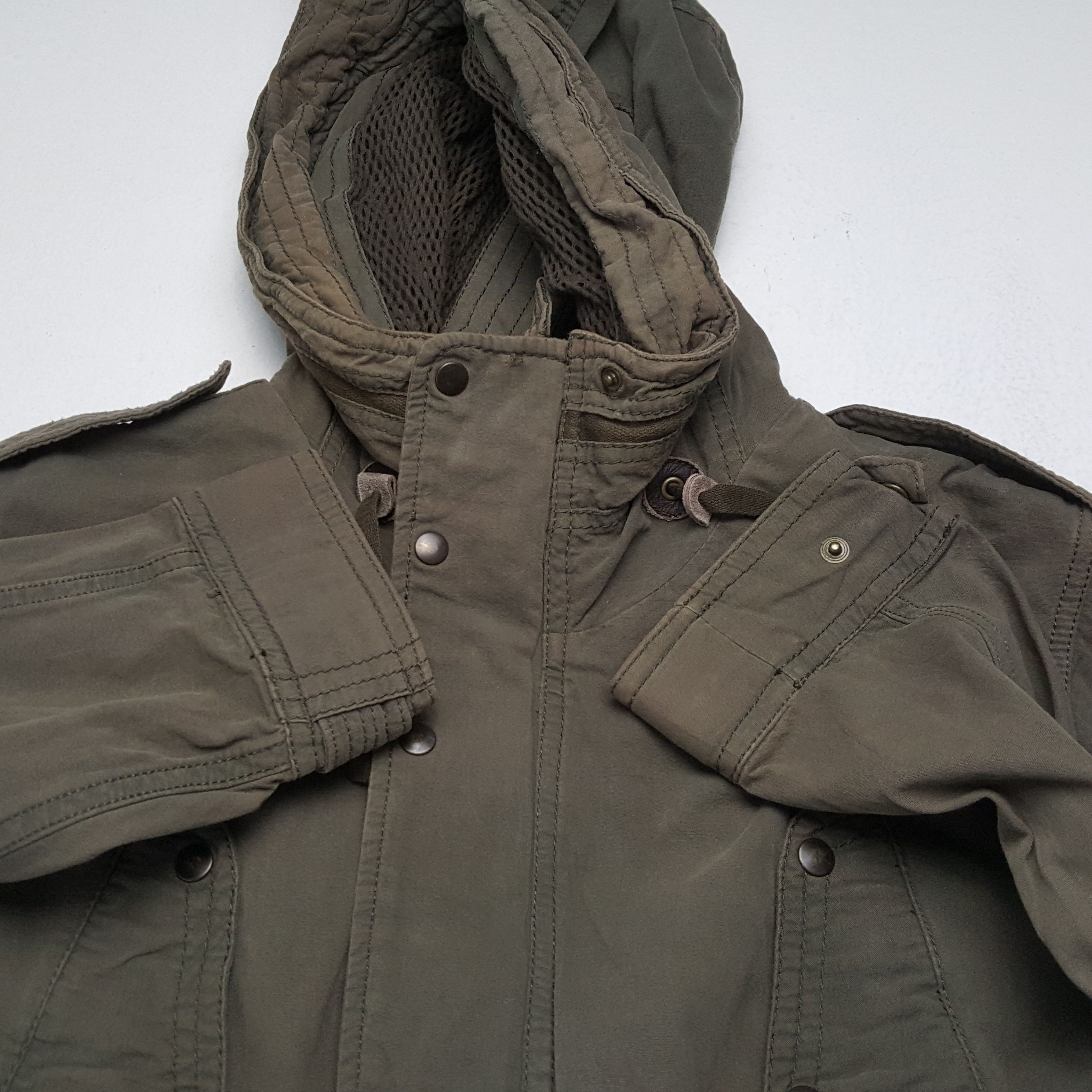 If Six Was Nine Vintage G.O.A Japanese Fashion Punk Parkas Jacket Size US S / EU 44-46 / 1 - 8 Thumbnail