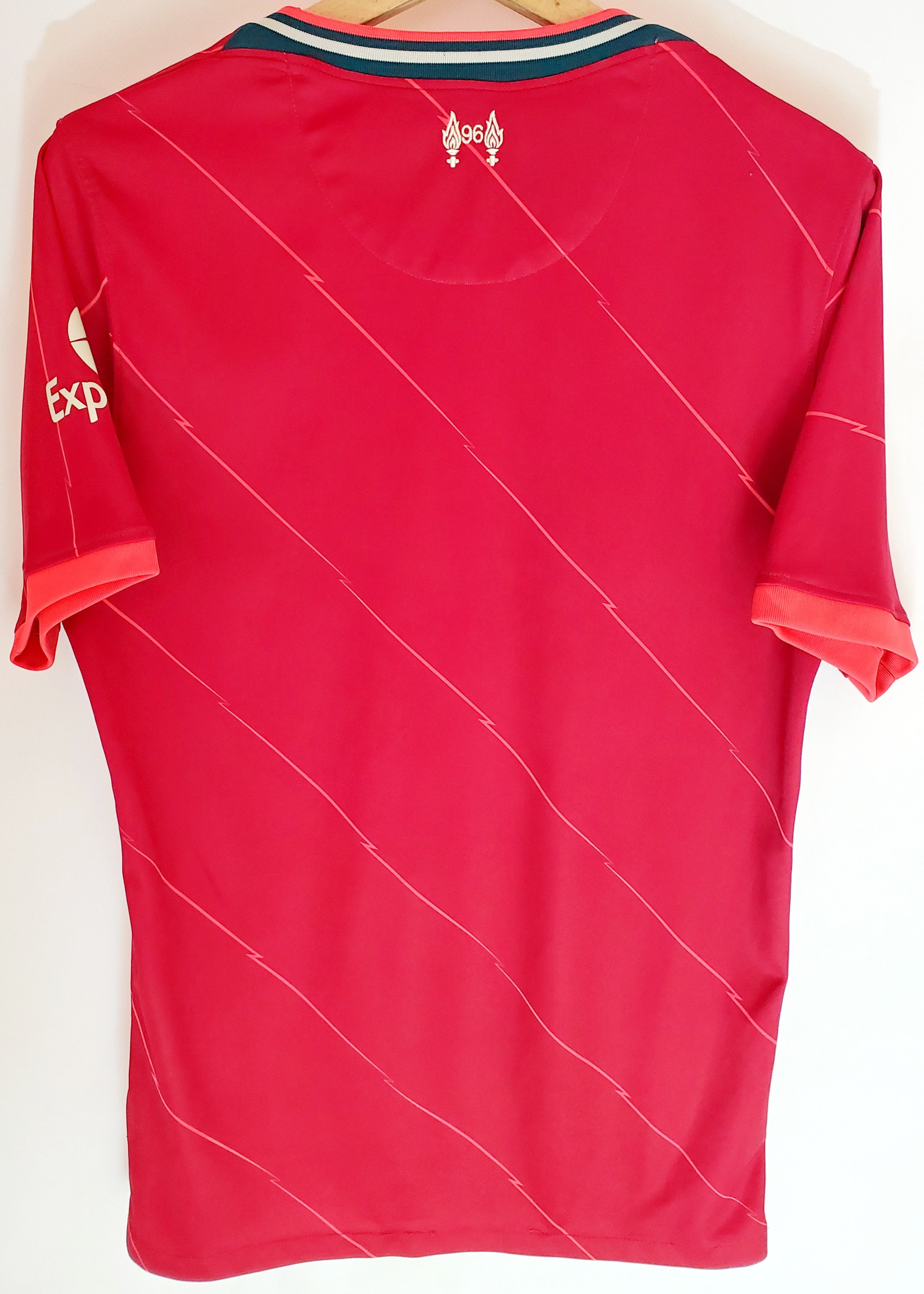 Nike LIVERPOOL 2021 2022 HOME FOOTBALL SOCCER JERSEY NIKE SIZE M Size US M / EU 48-50 / 2 - 3 Thumbnail