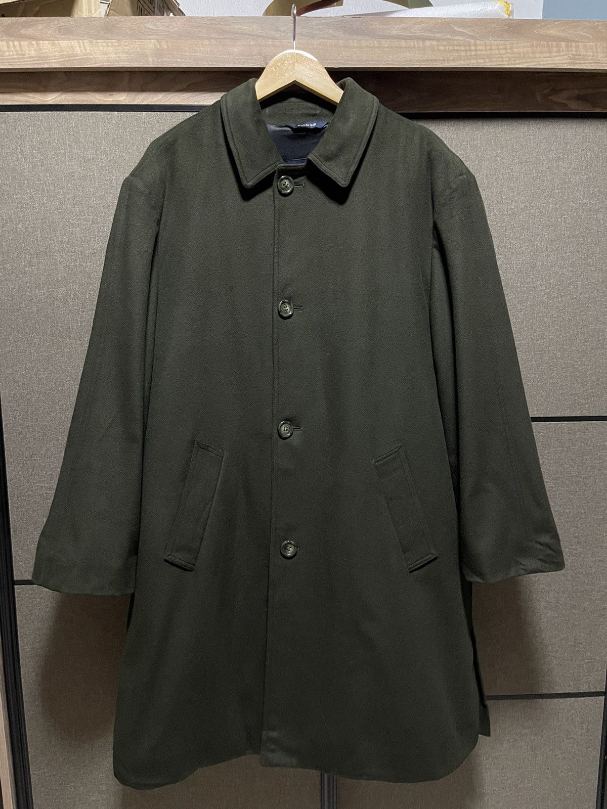 Burberry Vintage BURBERRY Wool Cashmere Made in Italy Size US L / EU 52-54 / 3 - 2 Thumbnail