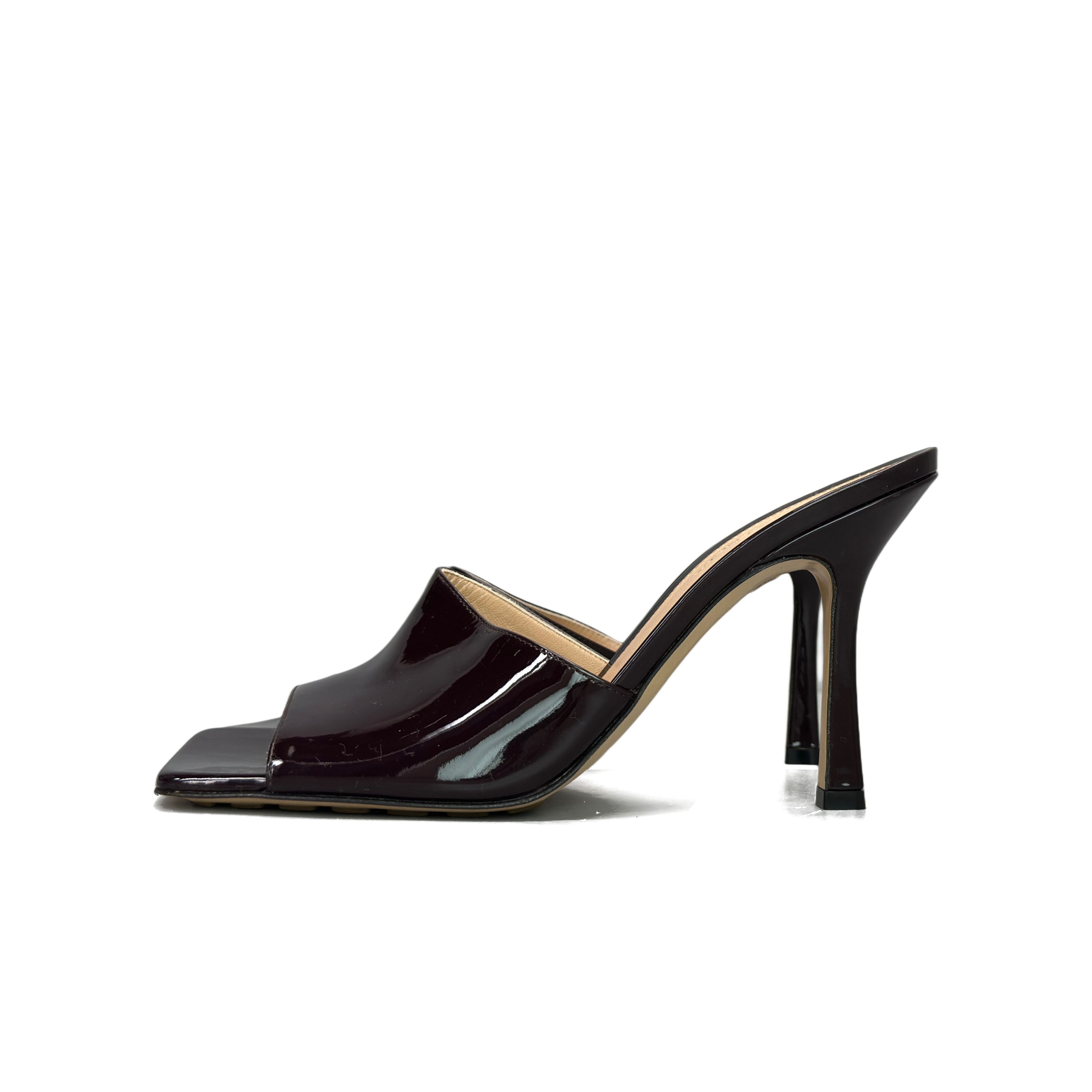 Bottega Veneta Bottega Veneta Square Toe High Heel Mules Size 38 Size US 8 / IT 38 - 1 Thumbnail
