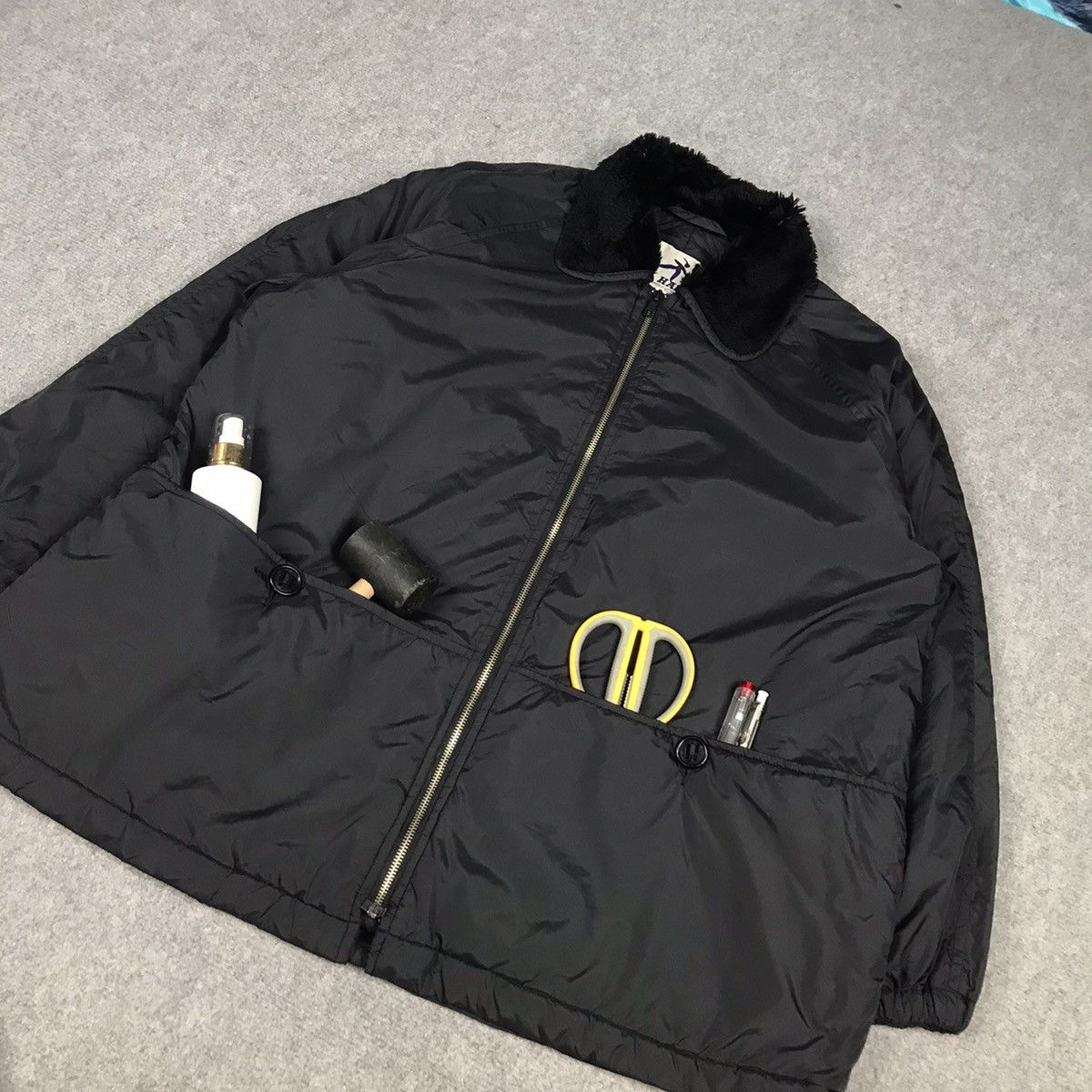 Hai Sporting Gear × Issey Miyake HAI SPORTING GEAR BY ISSEY MIYAKE BLACK OVERSIZE JACKET Size US M / EU 48-50 / 2 - 2 Thumbnail