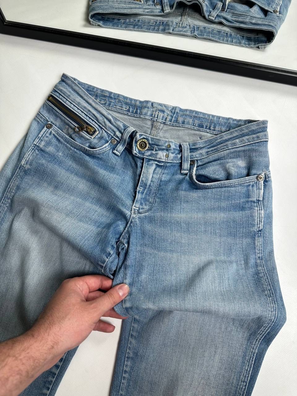 G-Star Vintage G Star Raw Denim Womens Washed Jeans Japanese Size 28" / US 6 / IT 42 - 7 Thumbnail
