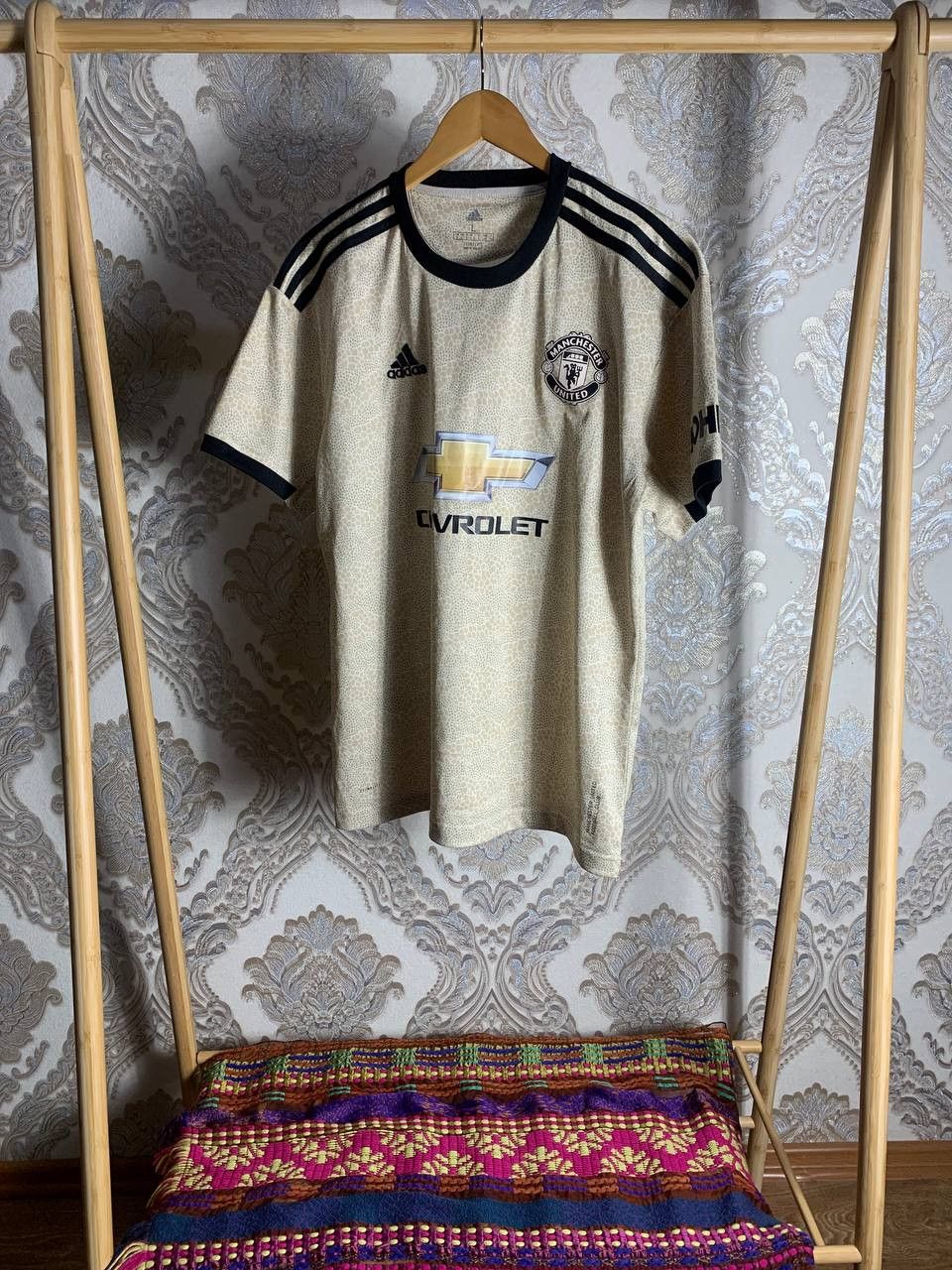 Vintage Very Rare Adidas Manchester United England Soccer Jersey Size US L / EU 52-54 / 3 - 2 Thumbnail