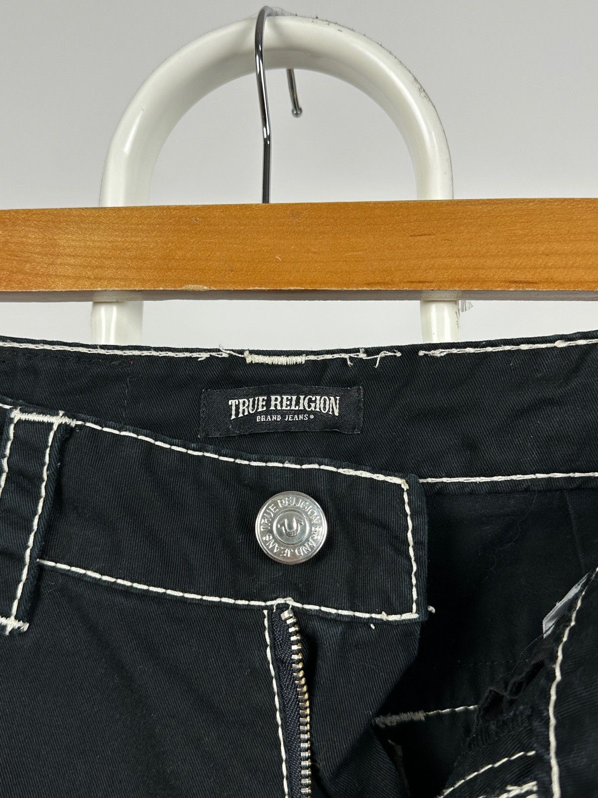 Japanese Brand True Religion Low Rise Baggy Cargo Pants Size US 28 / EU 44 - 19 Thumbnail
