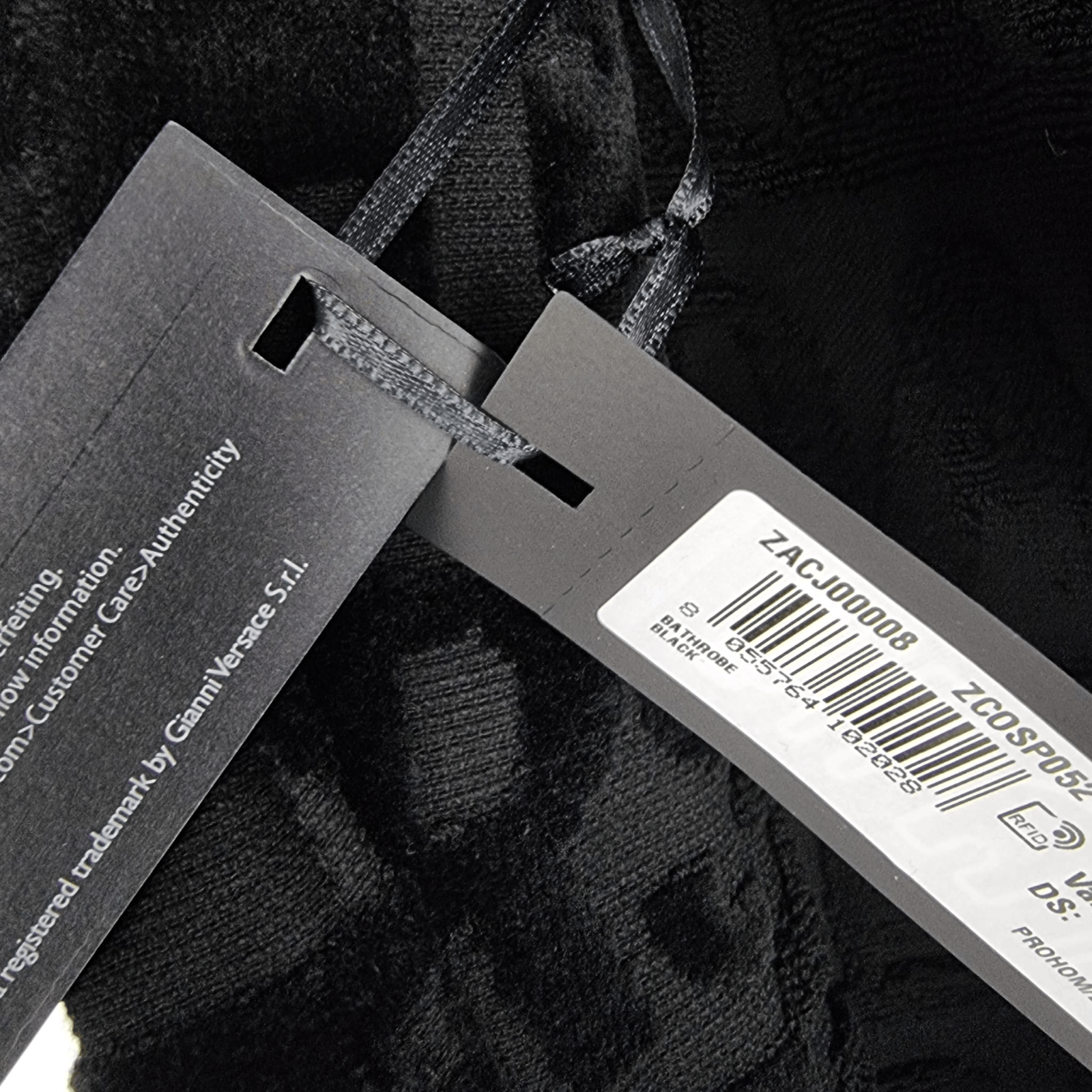 Versace Versace Baroque Print Black Long Bathrobe New XXL Size US XXL / EU 58 / 5 - 3 Thumbnail