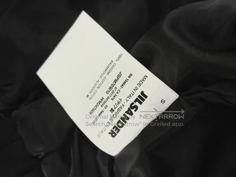 Jil Sander Jil Sander Round button black Size S / US 4 / IT 40 - 4 Thumbnail