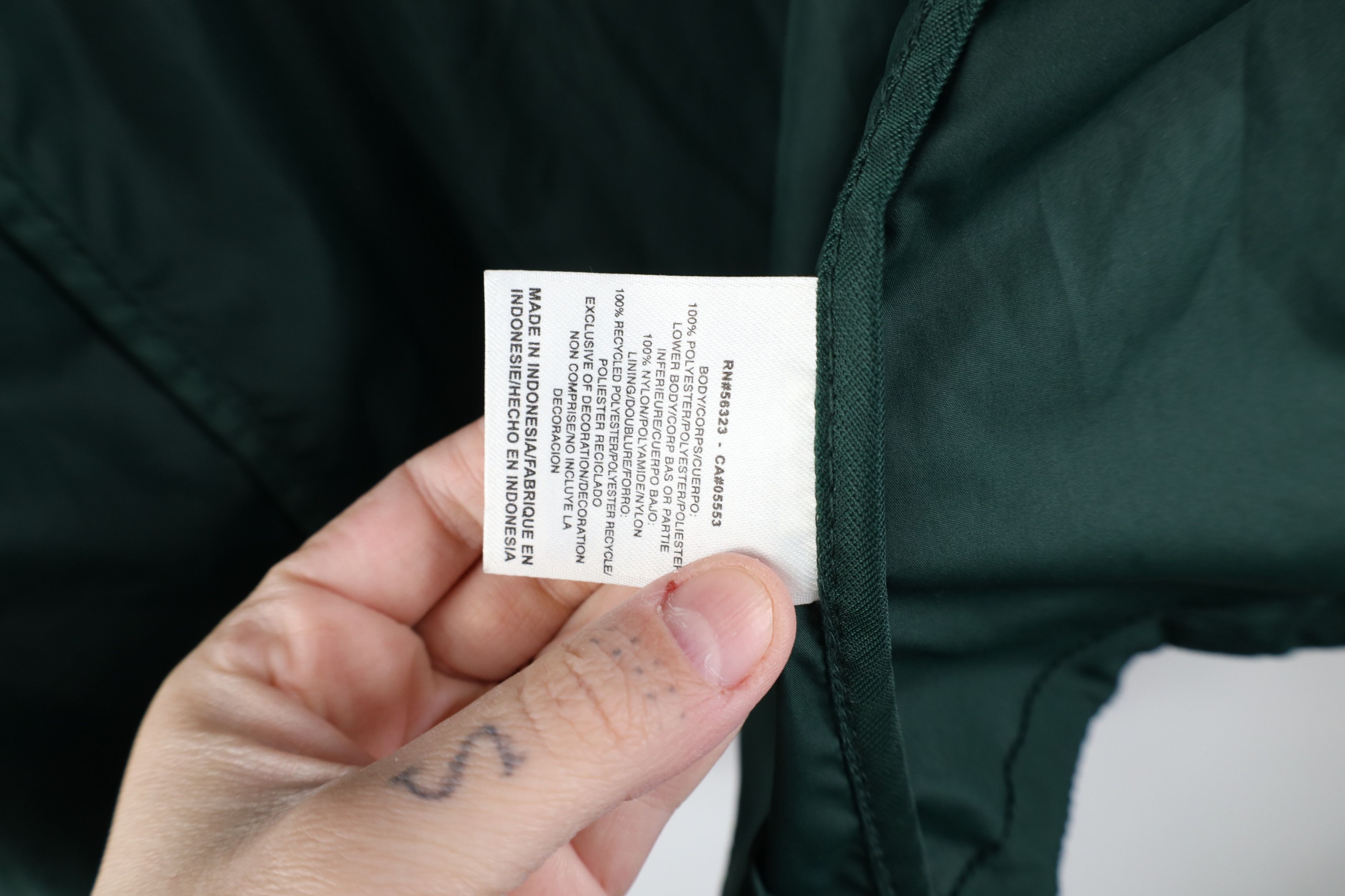 Nike × Vintage Nike Michigan State University Windbreaker Jacket Green Size S / US 4 / IT 40 - 11 Thumbnail