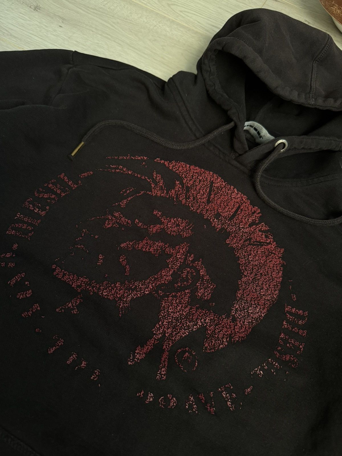 Diesel × Vintage Vintage diesel logo women’s hoodie Size L / US 10 / IT 46 - 3 Thumbnail