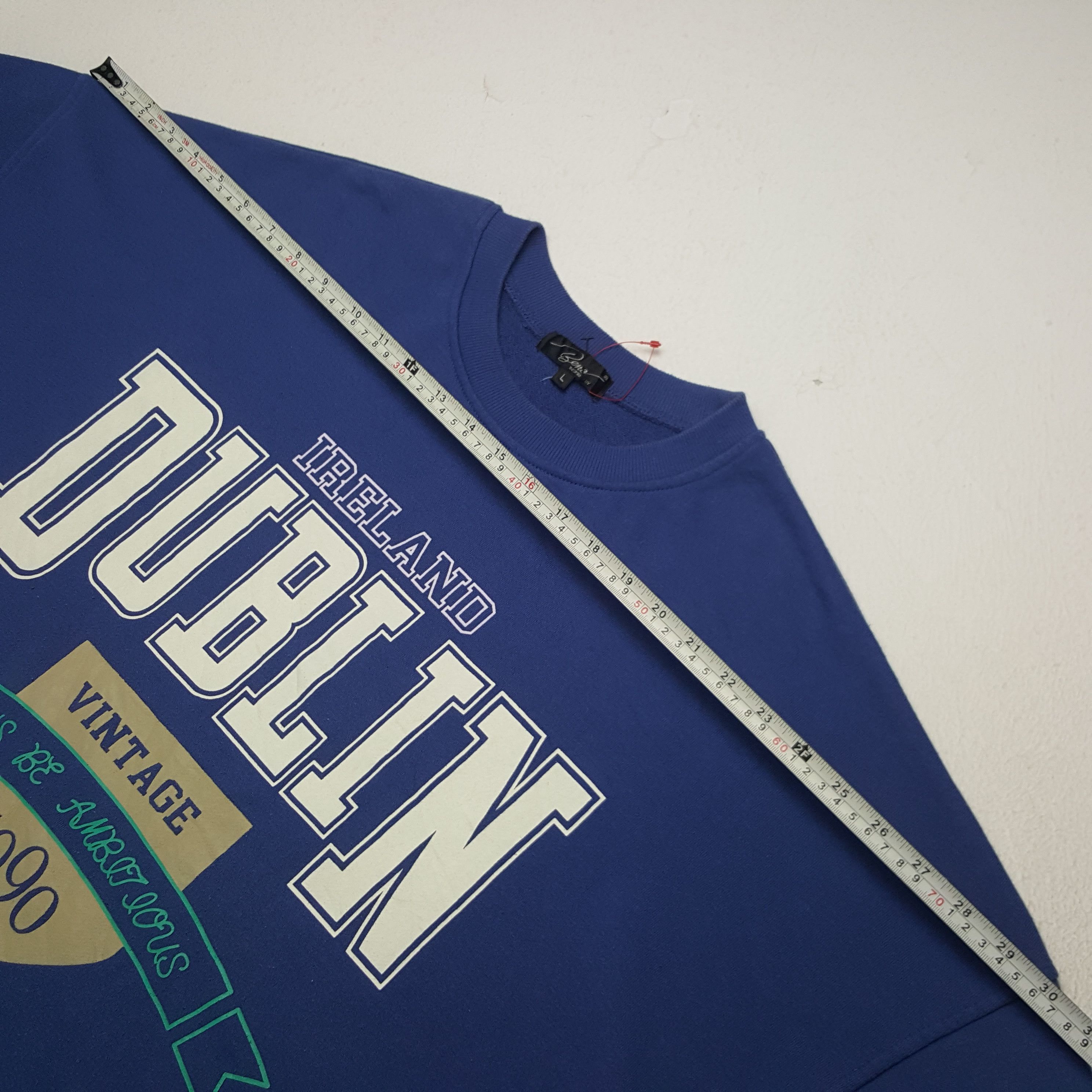 City Streets × Vintage Vintage Irelans Dublin 1990 Street Promo Tshirt Size US XL / EU 56 / 4 - 5 Thumbnail