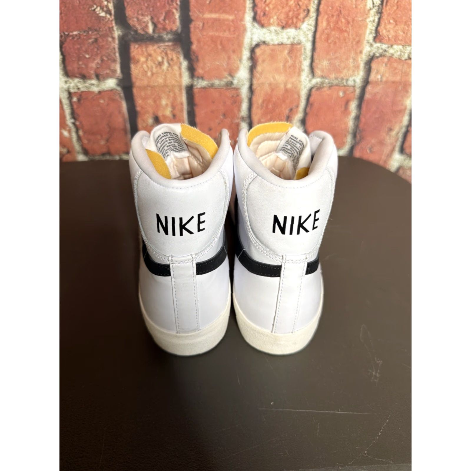 Nike Nike Blazer Mid ‘77 White Black Women’s High Top Size 8.5 Sneaker Casual 2021 Mens? Size M / US 6-8 / IT 42-44 - 4 Thumbnail
