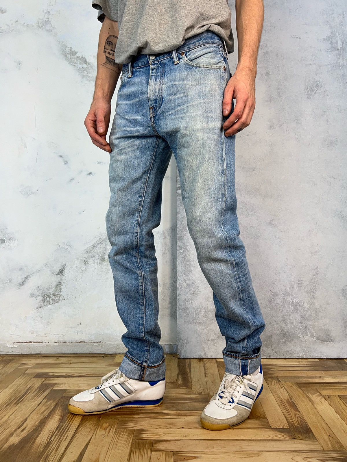 Levi's Levis Blue Selvage Denim Jeans Size 30 Size US 30 / EU 46 - 3 Thumbnail