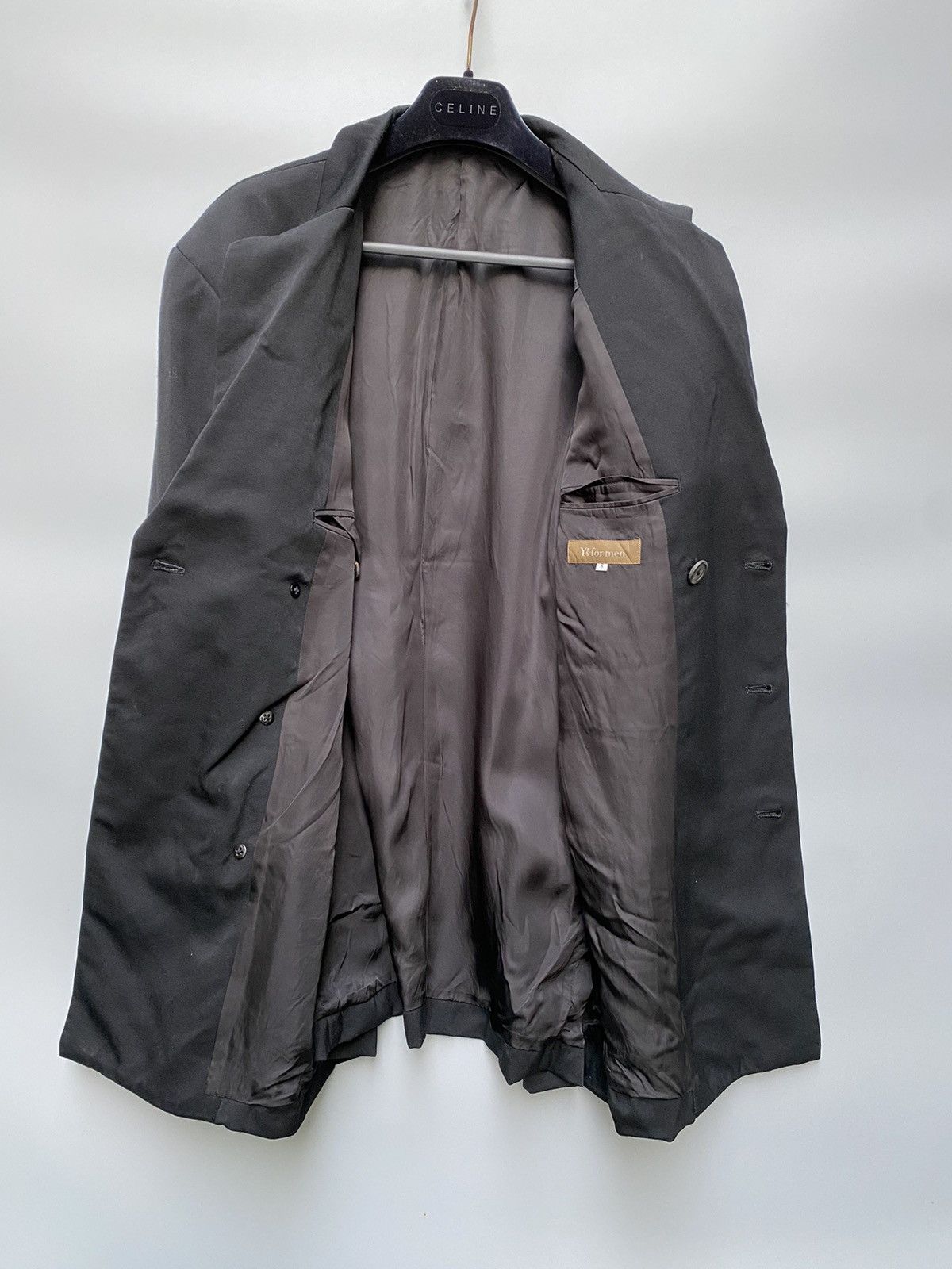 Yohji Yamamoto A/W 2002- Y’s For Men- Double Breasted Blazer Size US L / EU 52-54 / 3 - 10 Thumbnail