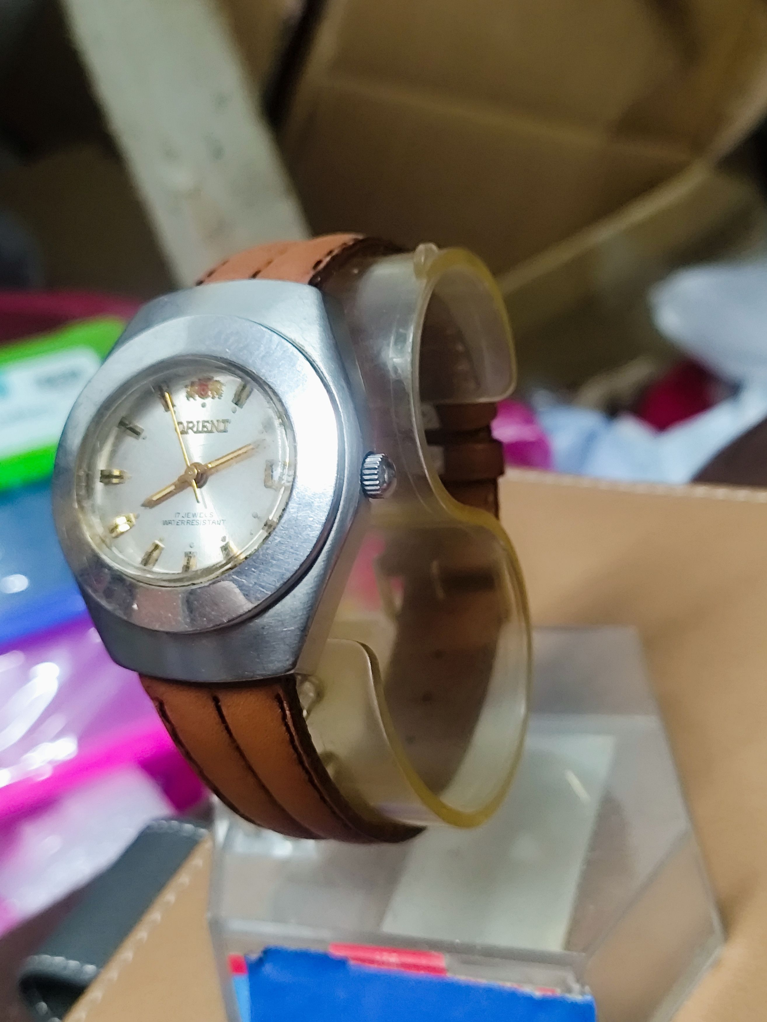 Japanese Brand × Vintage Vintage 💥 ORIENT AUTOMATIC ENGINE WATCH (JAPAN) Size ONE SIZE - 11 Thumbnail