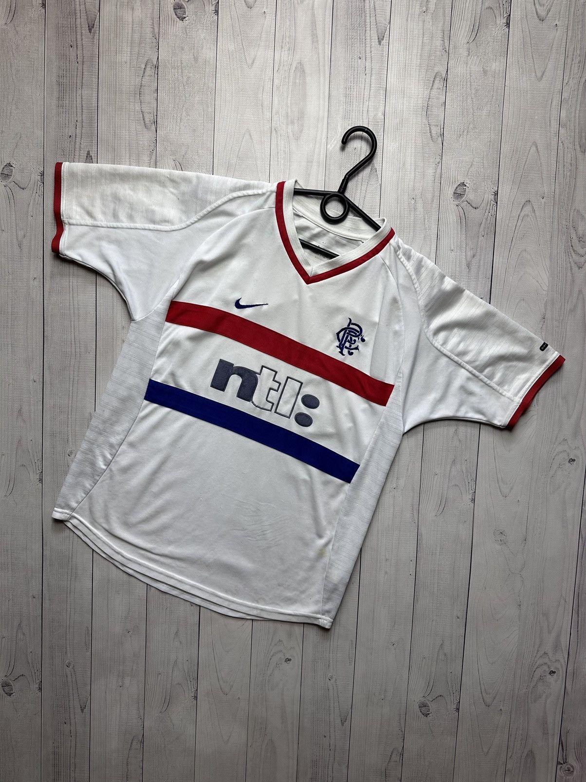 Nike × Vintage Vintage Nike soccer jersey Rangers size Xs Size US XS / EU 42 / 0 - 1 Thumbnail